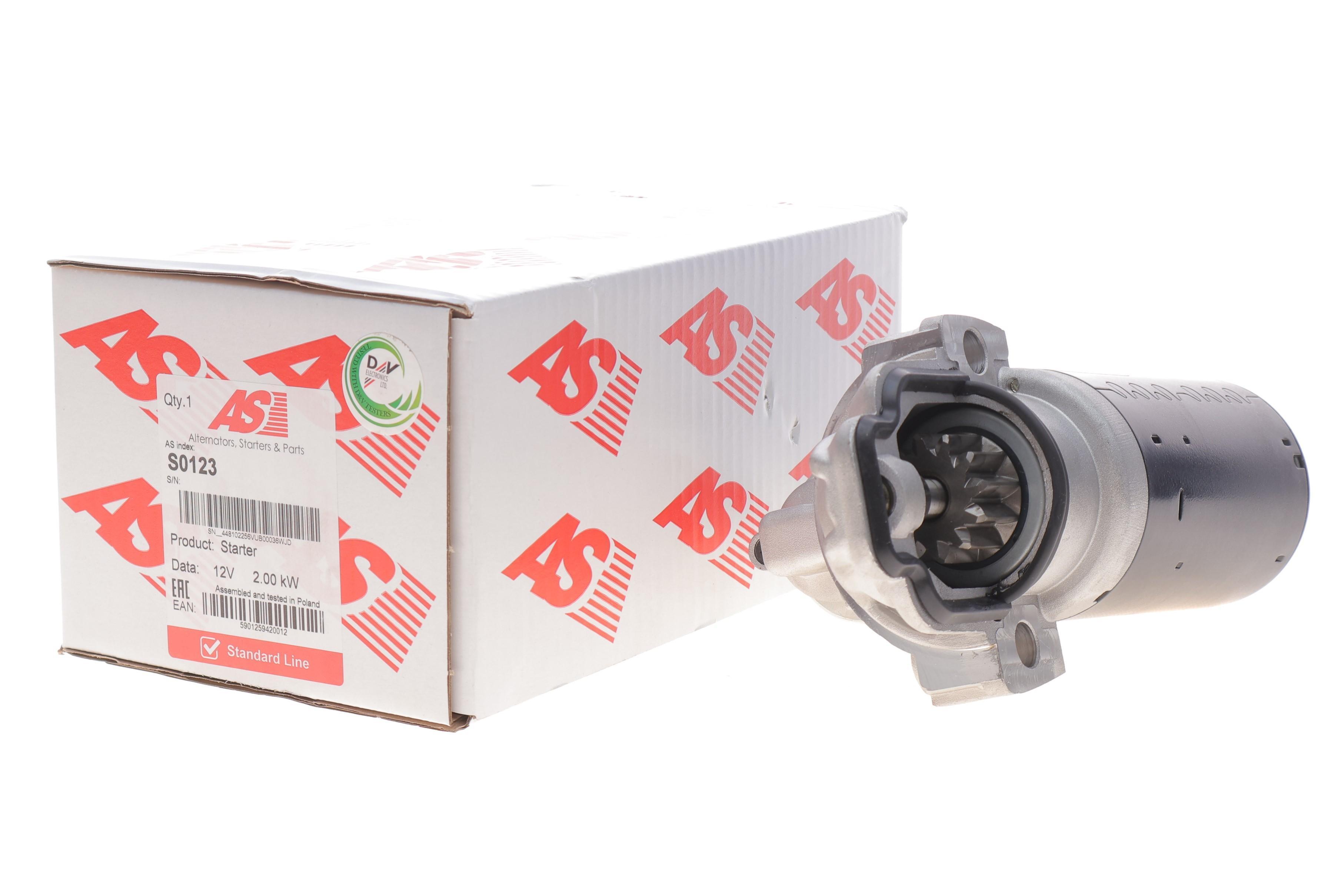 Стартер Ford Transit 2.2-2.4TDCi 06-/Land Rover Defender 07-17/Peugeot Boxer/Fiat Ducato 06-(2kw)