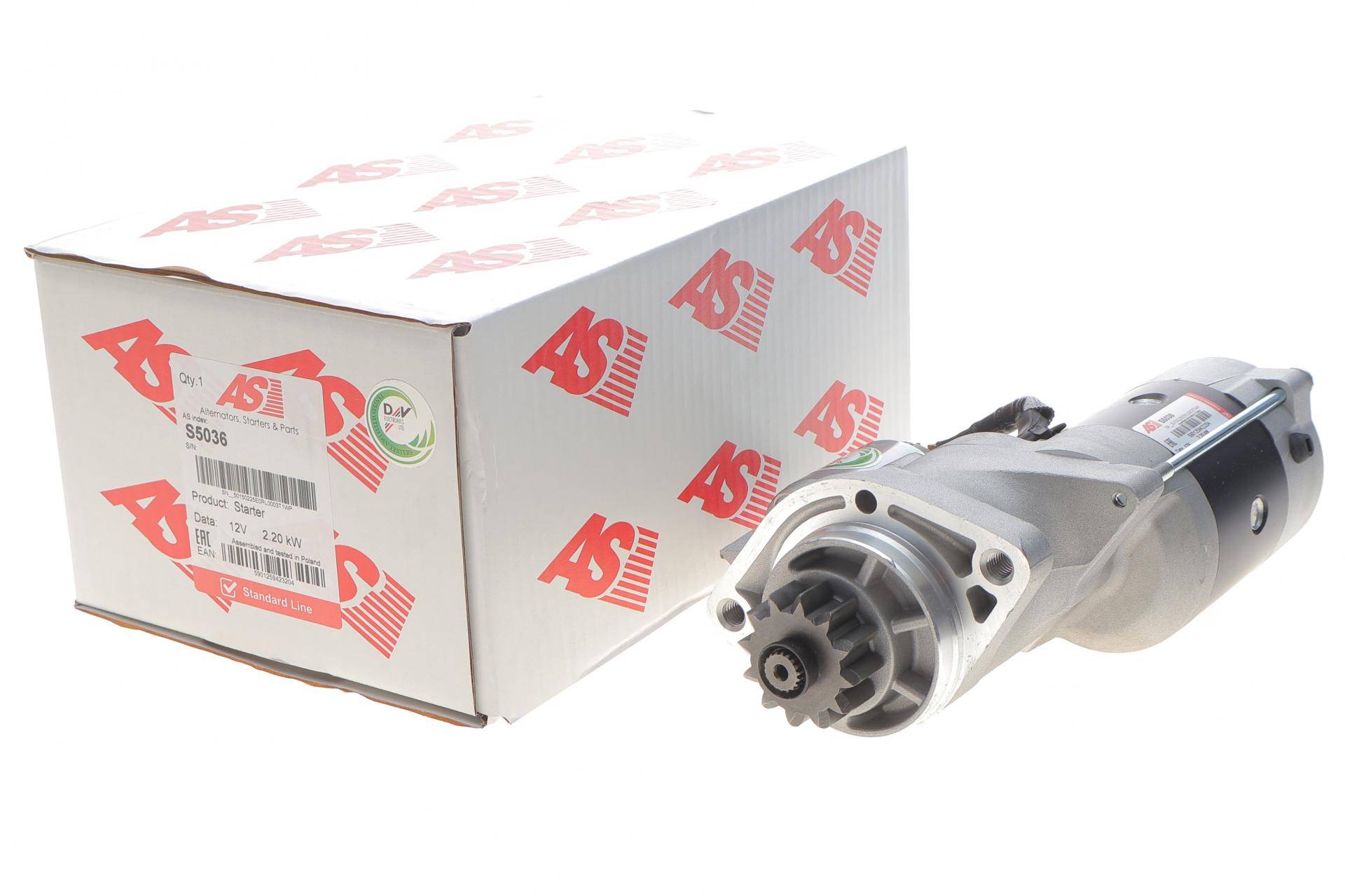 Стартер Nissan 2.5D 01- (12V/2.2kw/z=12)