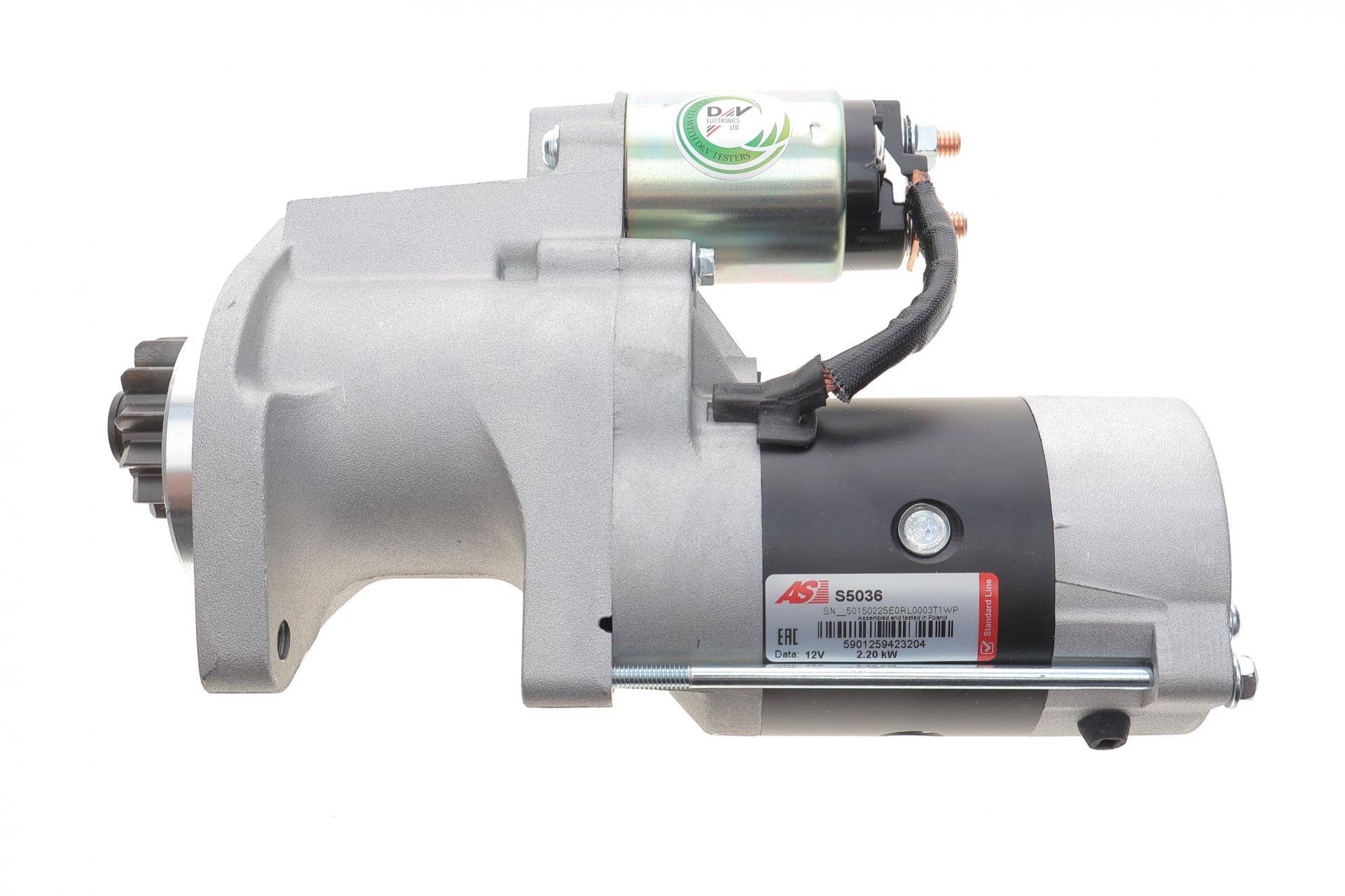 Стартер Nissan 2.5D 01- (12V/2.2kw/z=12)