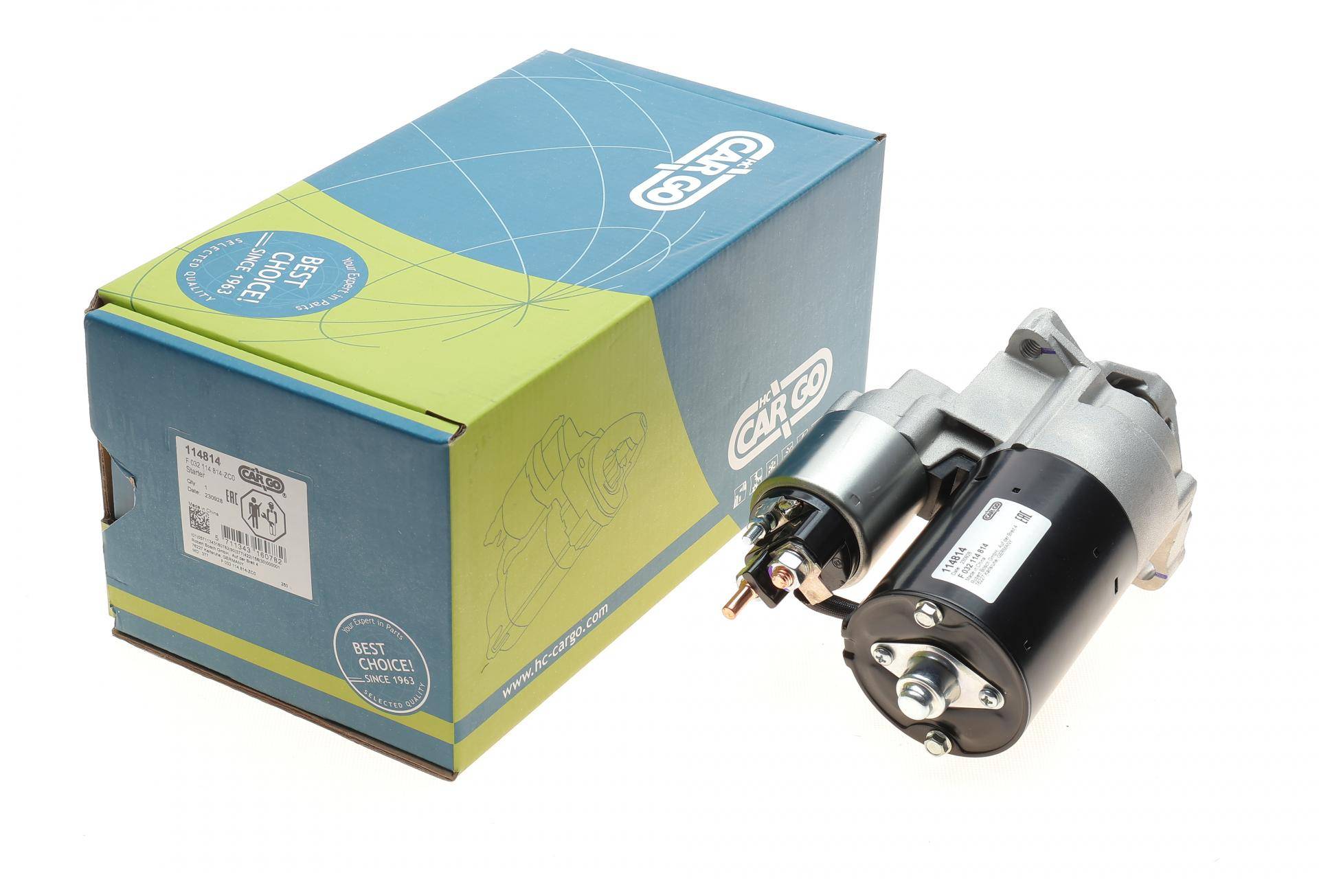 Стартер Renault Megane II/Trafic II 2.0 01- (12V/0.9kw) (z=9) = 114814