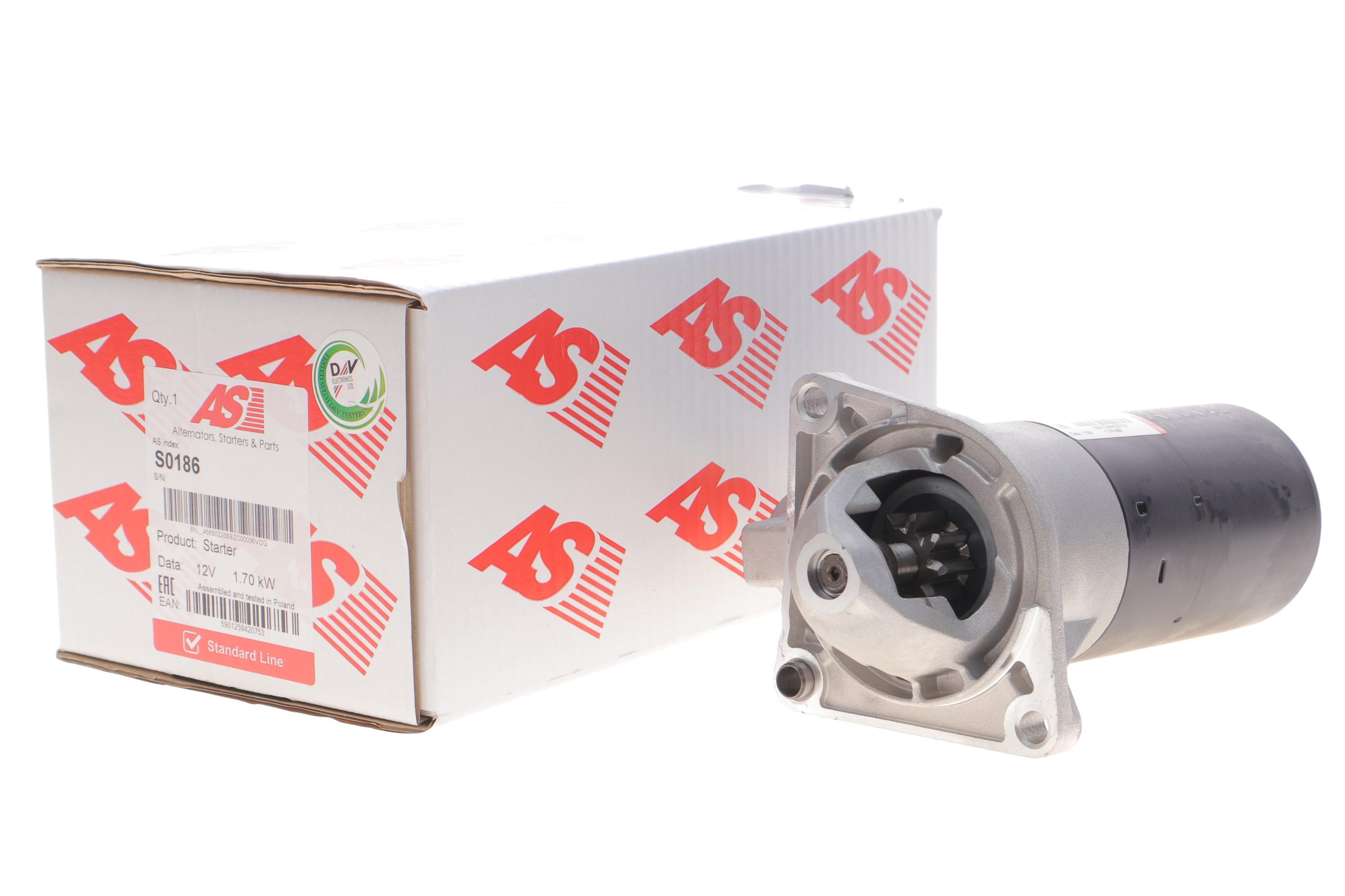 Стартер Fiat Doblo 1.6 D Multijet/1.9 JTD 01-/Opel Insignia A 2.0 Biturbo CDTI 08-17 (12V/1.7kw) (z=