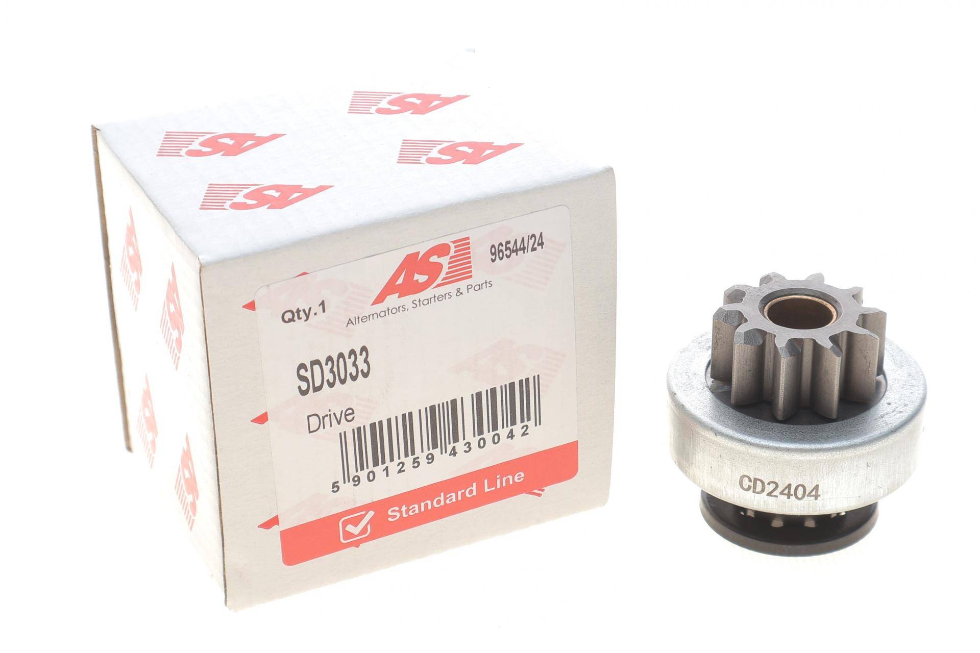 Бендикс стартера Citroen C2/C31.4/1.6 02- (z=10)