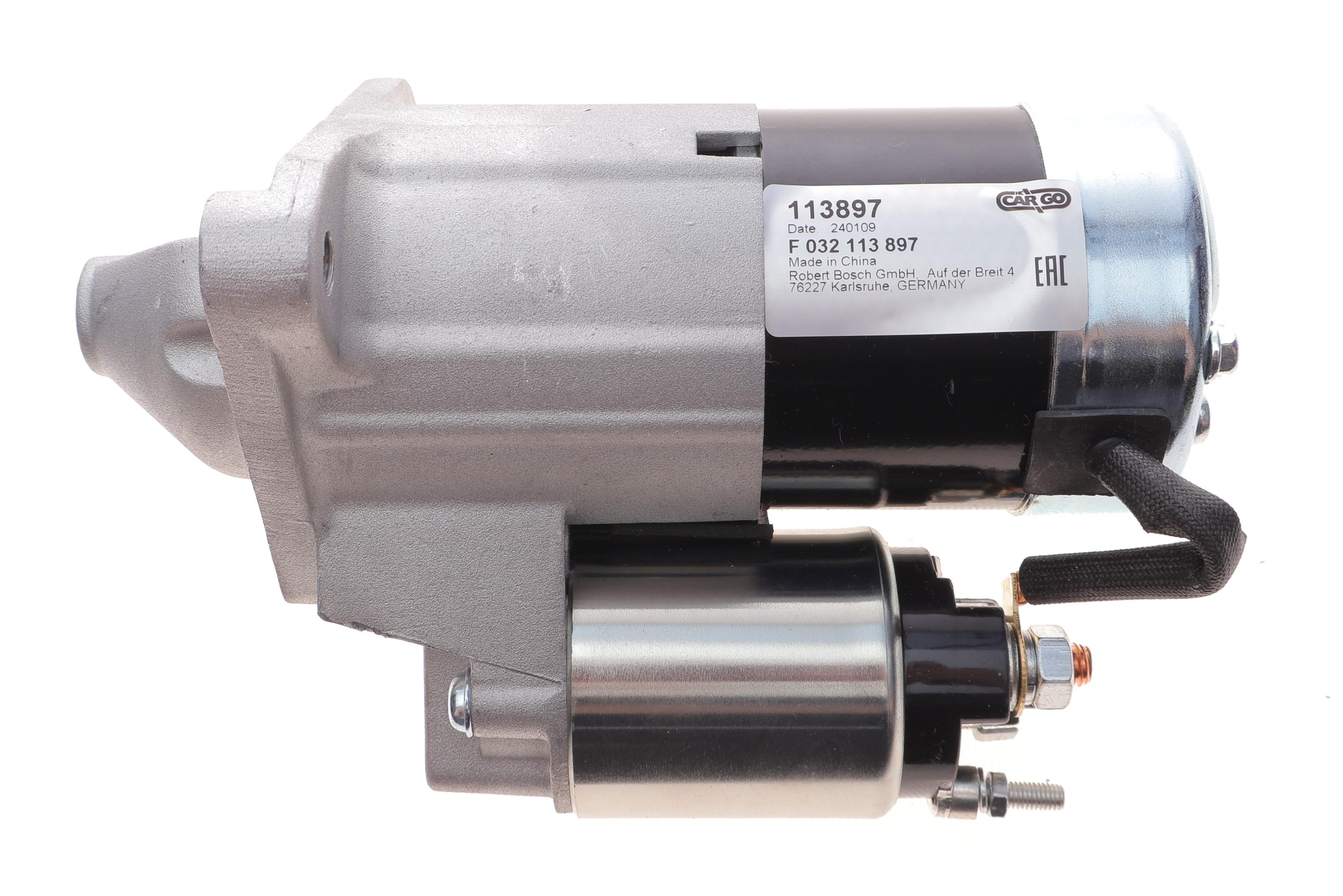 Стартер Renault Kangoo/Megane III/Fluence 1.5 dCi 08- (1.4кВт) = 113897