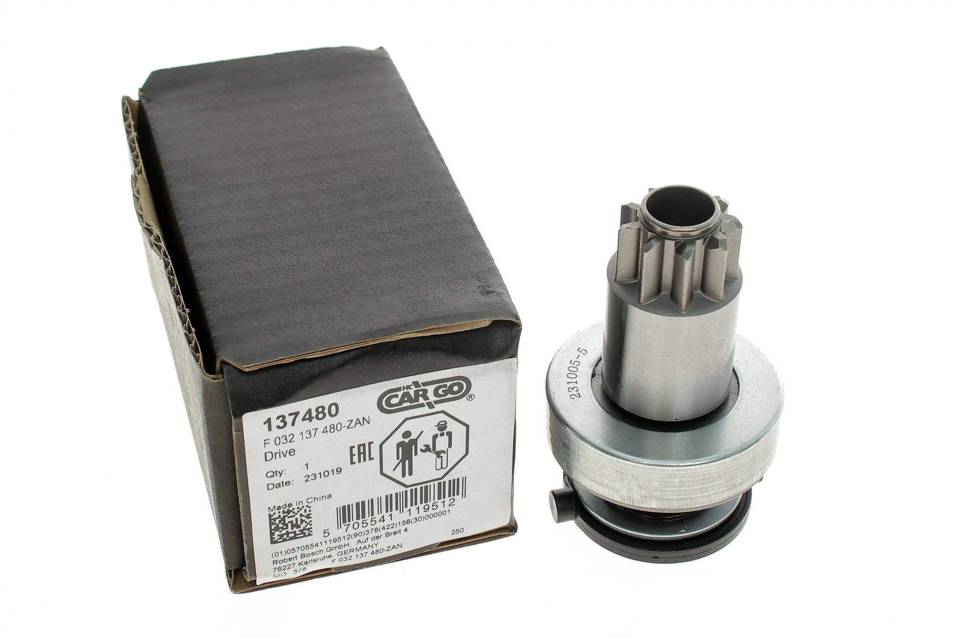 Бендикс стартера VW Caddy 1.9D 96-00 =137480