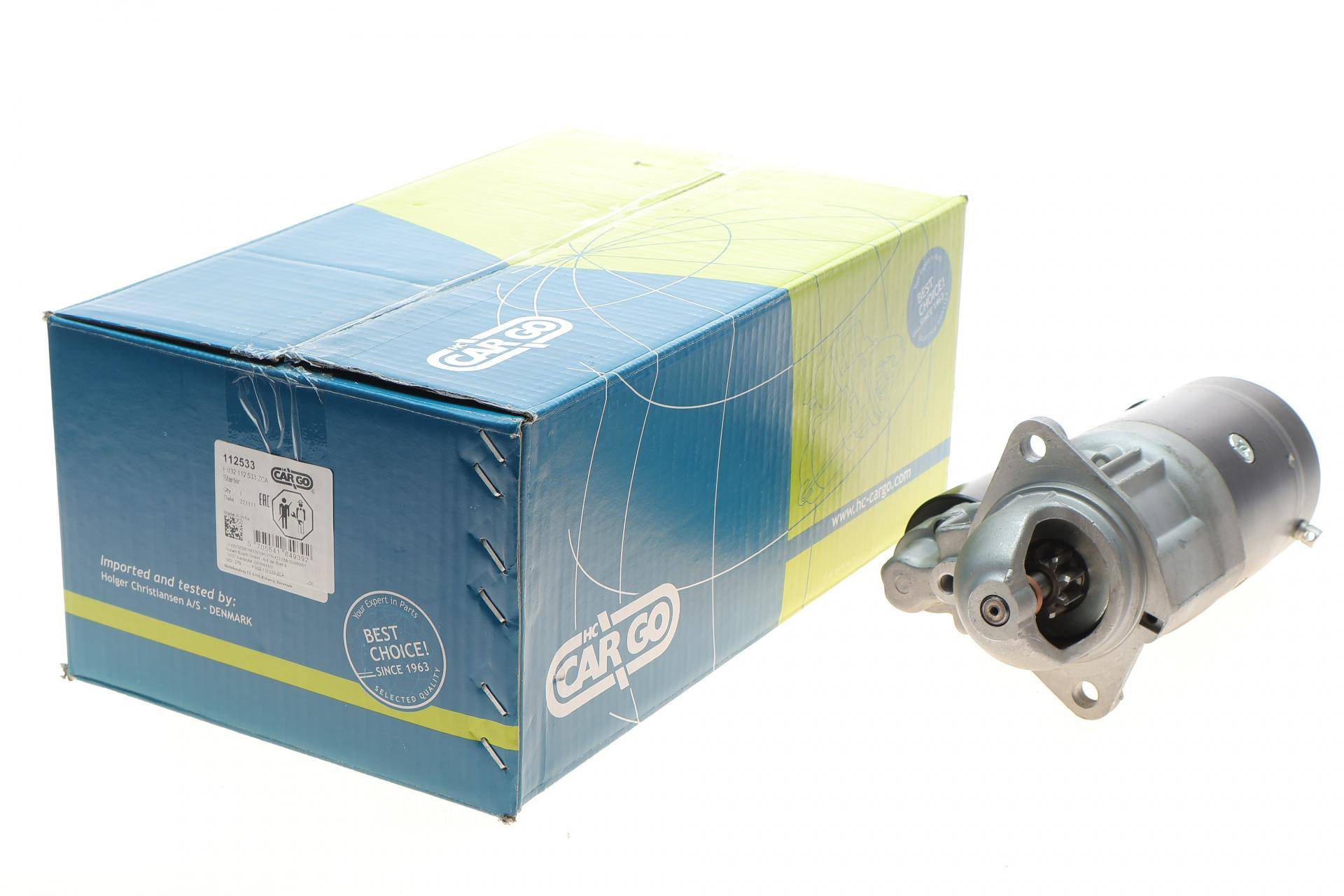 Стартер MB C-class (W203/S203/W204) 02-14 E-class (W211/W212) 02-16 (12V/1.1kw) (z=9/11) = 112533