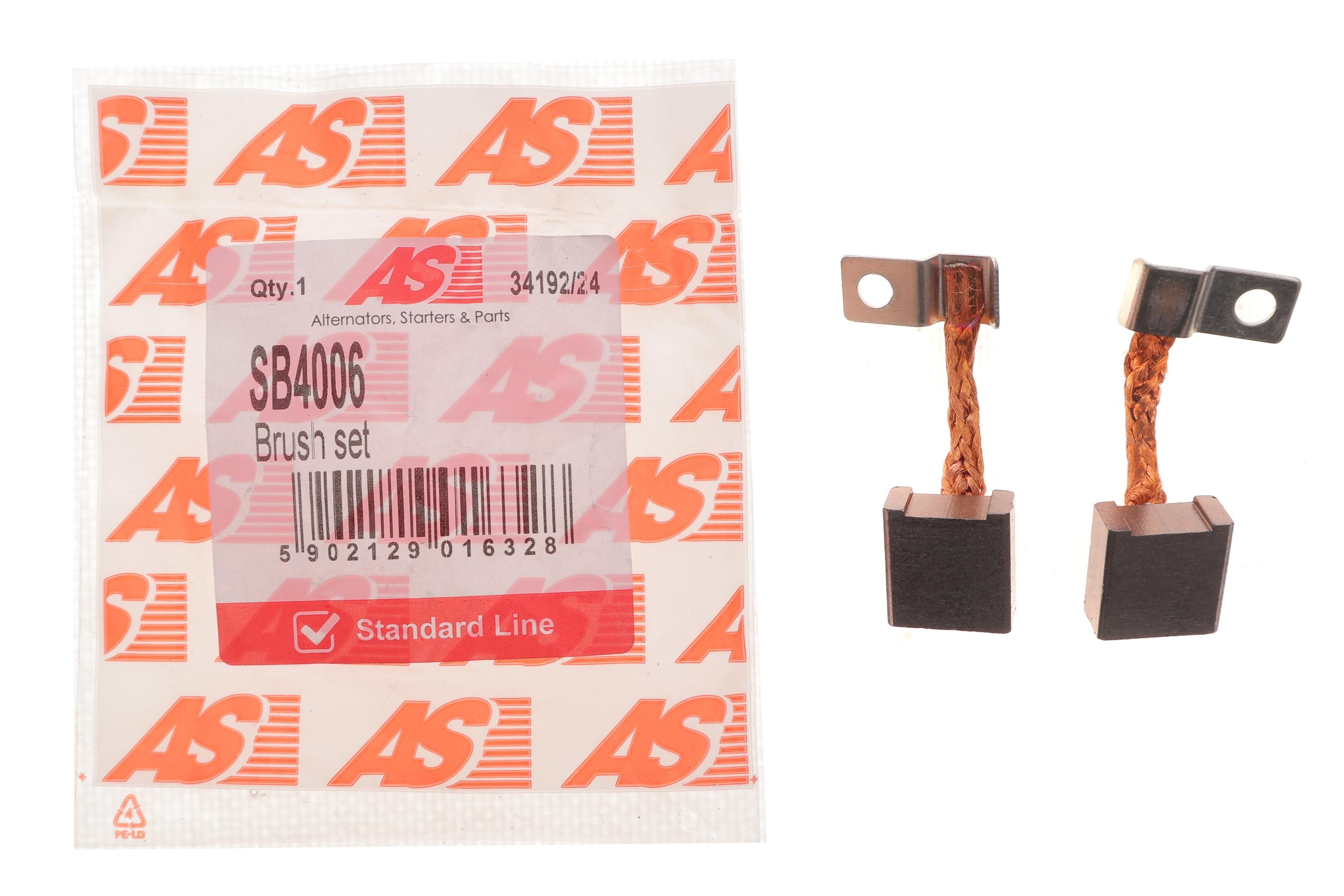 Щітки стартера Fiat Uno 83-96