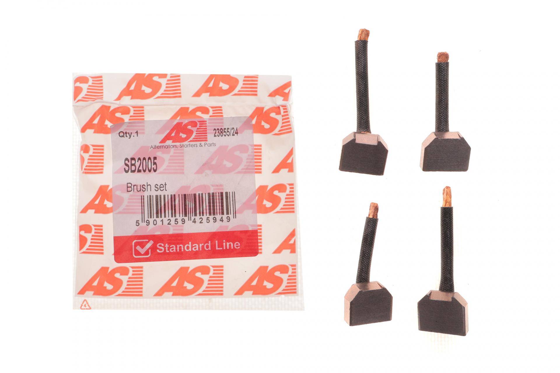 Щітки стартера Nissan Patrol 97-10