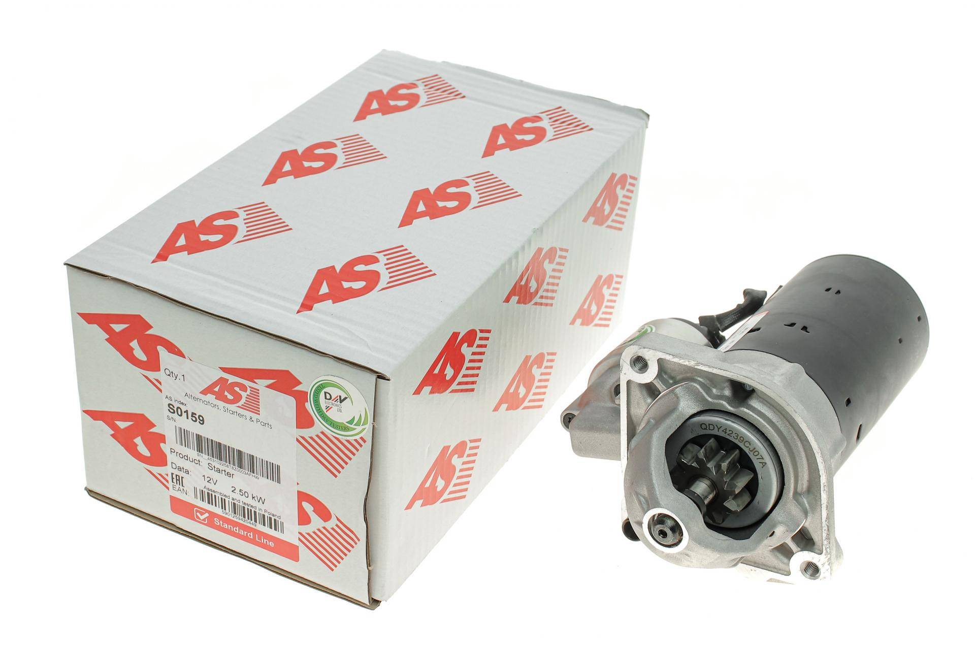 Стартер Citroen Jumper 3.0 HDi/Fiat Ducato 2.3/3.0 D/Peugeot Boxer 3.0 HDi 06- (2.5kw) (z=9)