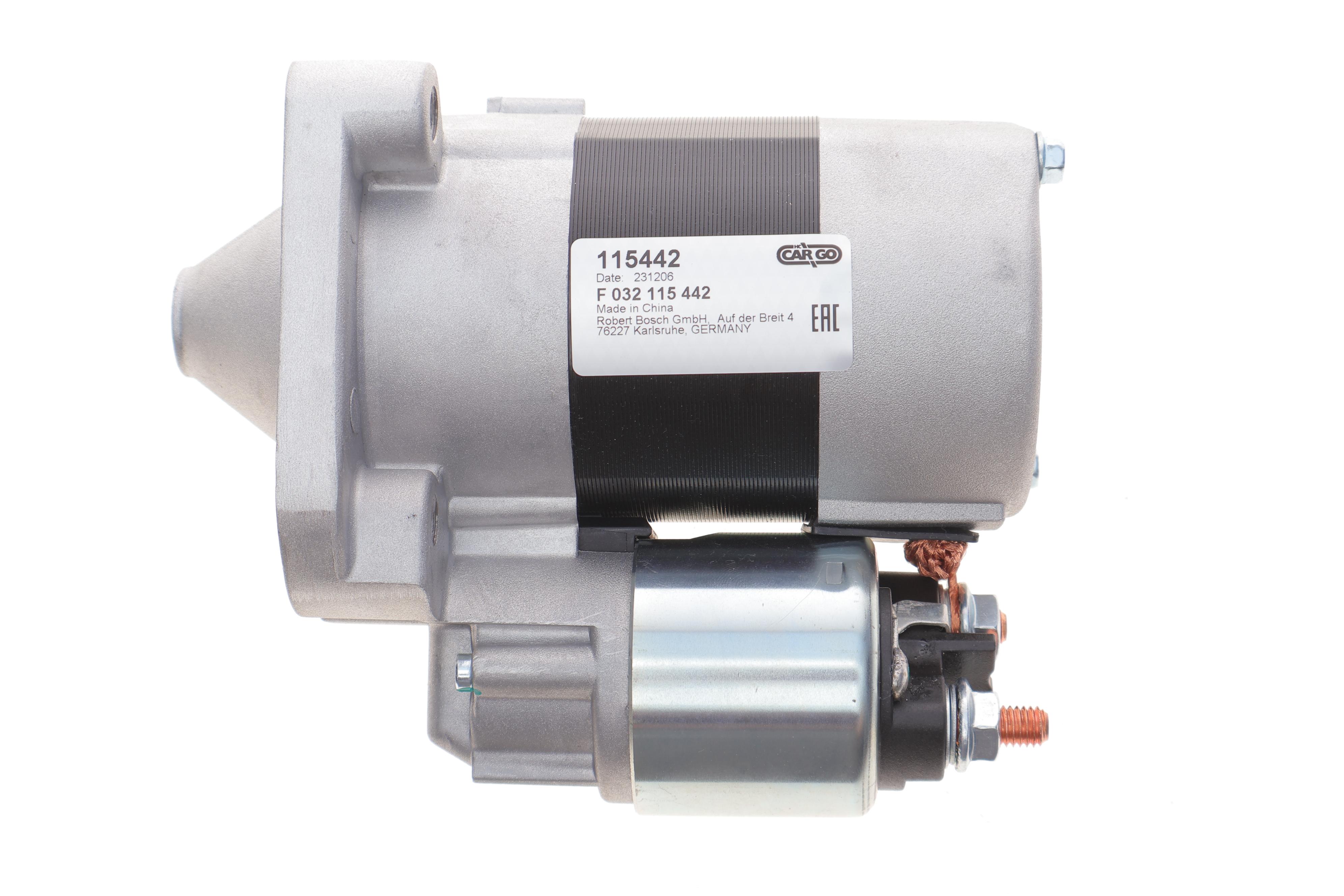 Стартер Renault Kangoo 1.4 97- (12V/0.8kw) (z=8) (K7J/E7J) = 115442