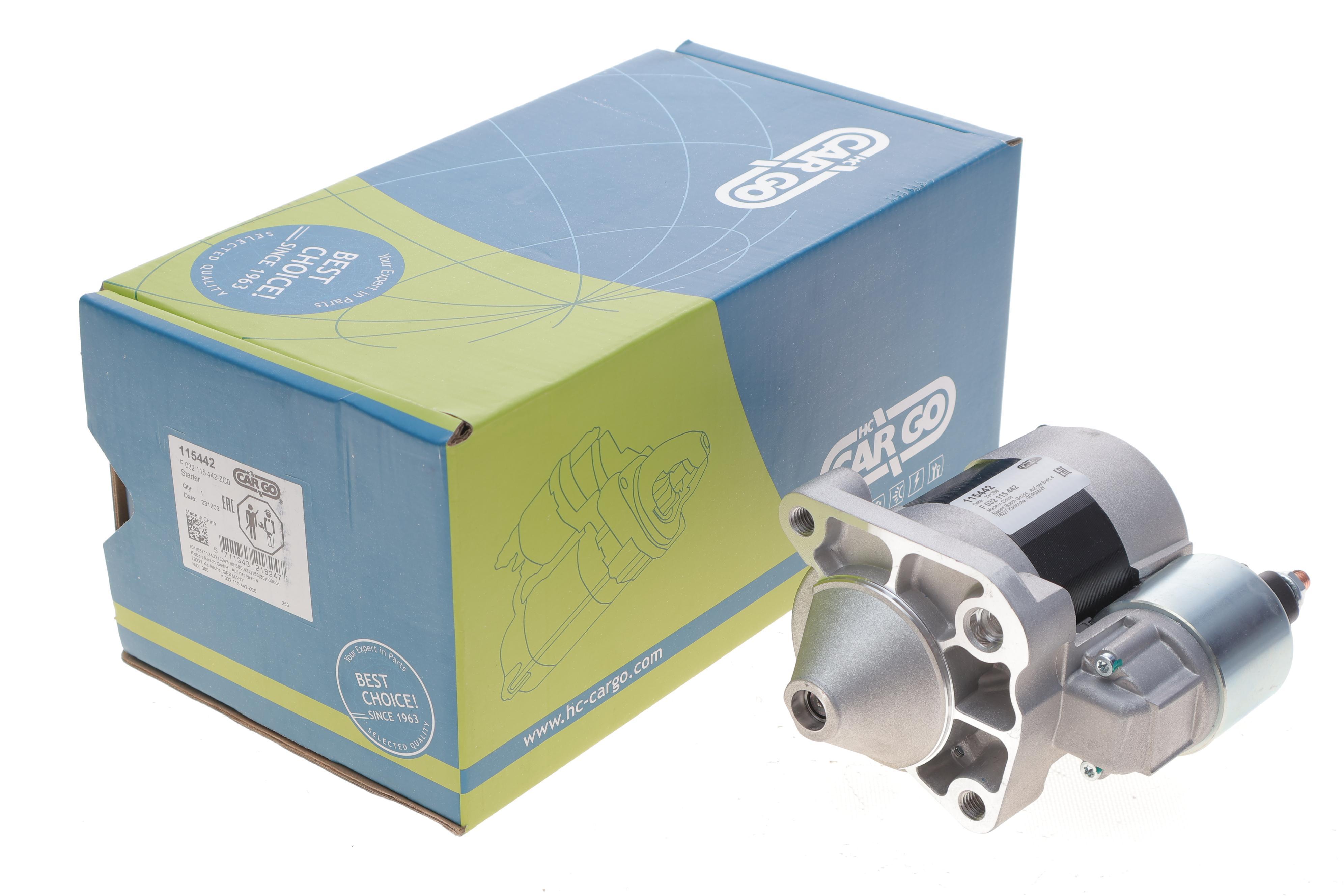 Стартер Renault Kangoo 1.4 97- (12V/0.8kw) (z=8) (K7J/E7J) = 115442