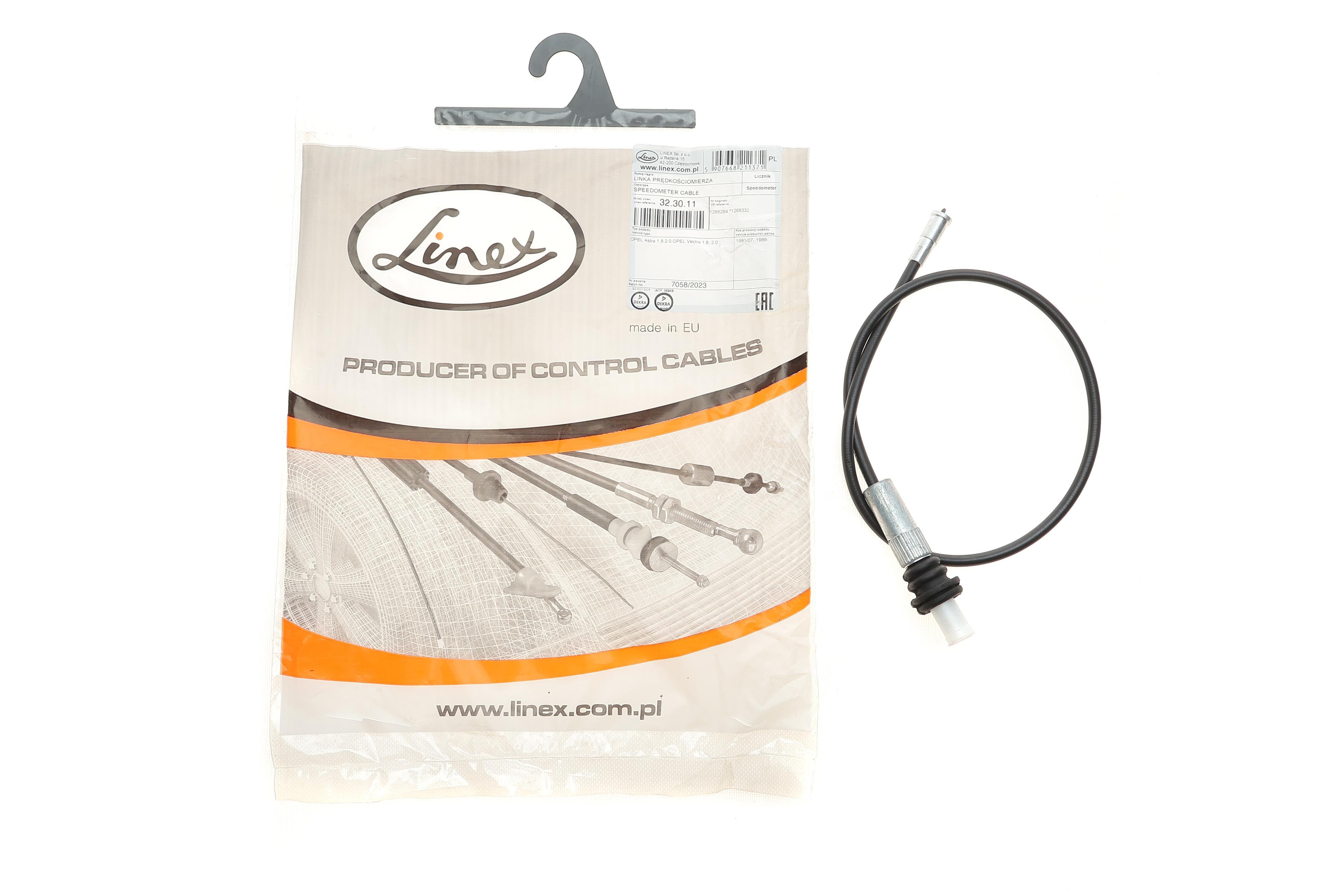 Трос спідометра Opel Vectra 2.0i/Astra F 1.7-2.0 94- (850mm)