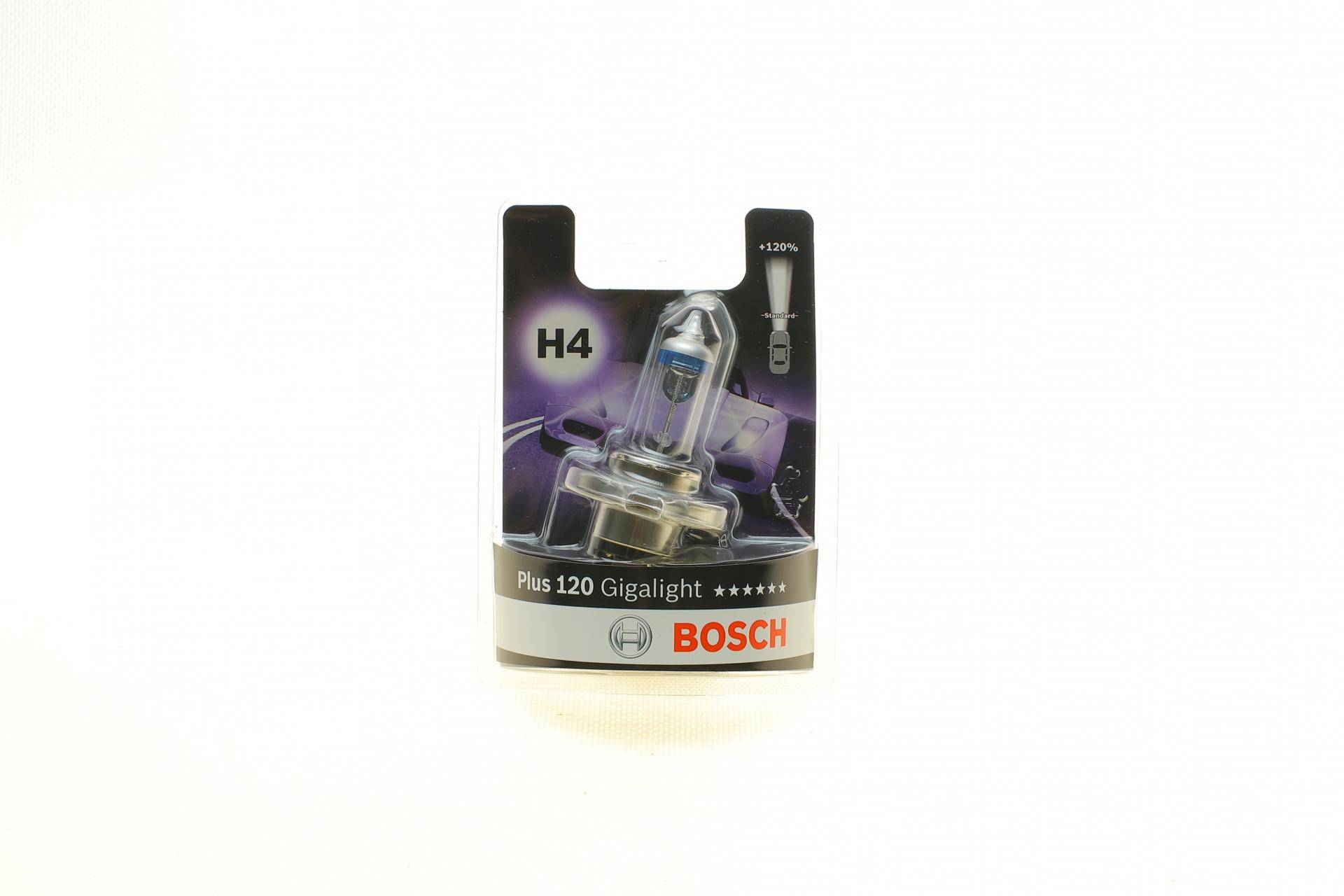 Автолампа H4 12V 60/55W P43t Gigalight +120%