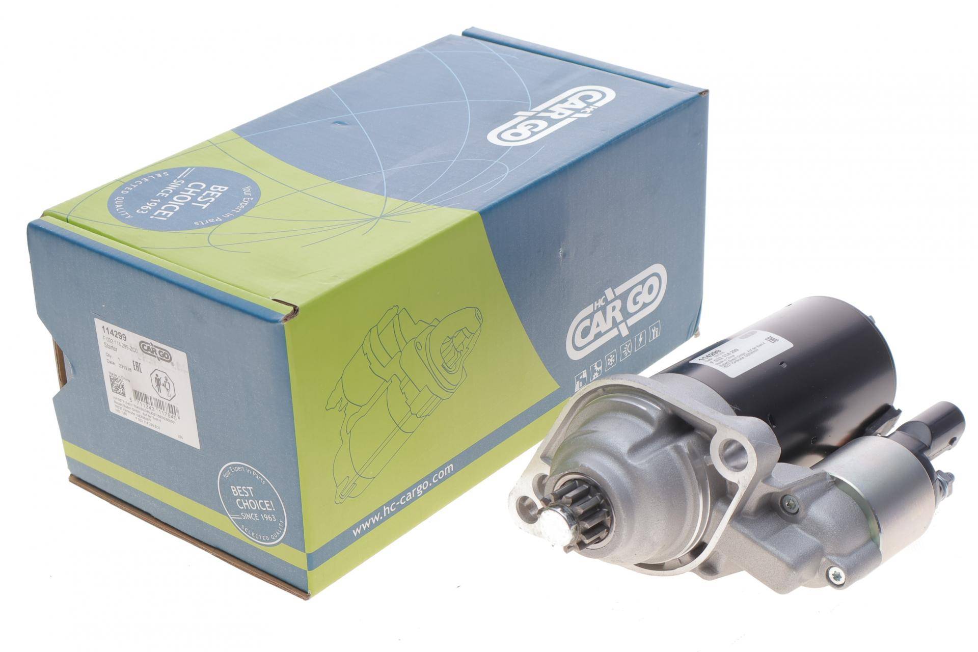 Стартер VW Caddy 09-/Golf 1.6-2.0 D 09-16/Skoda Octavia 09-13 (12V/1.7 kw) (z=11/12) = 114299