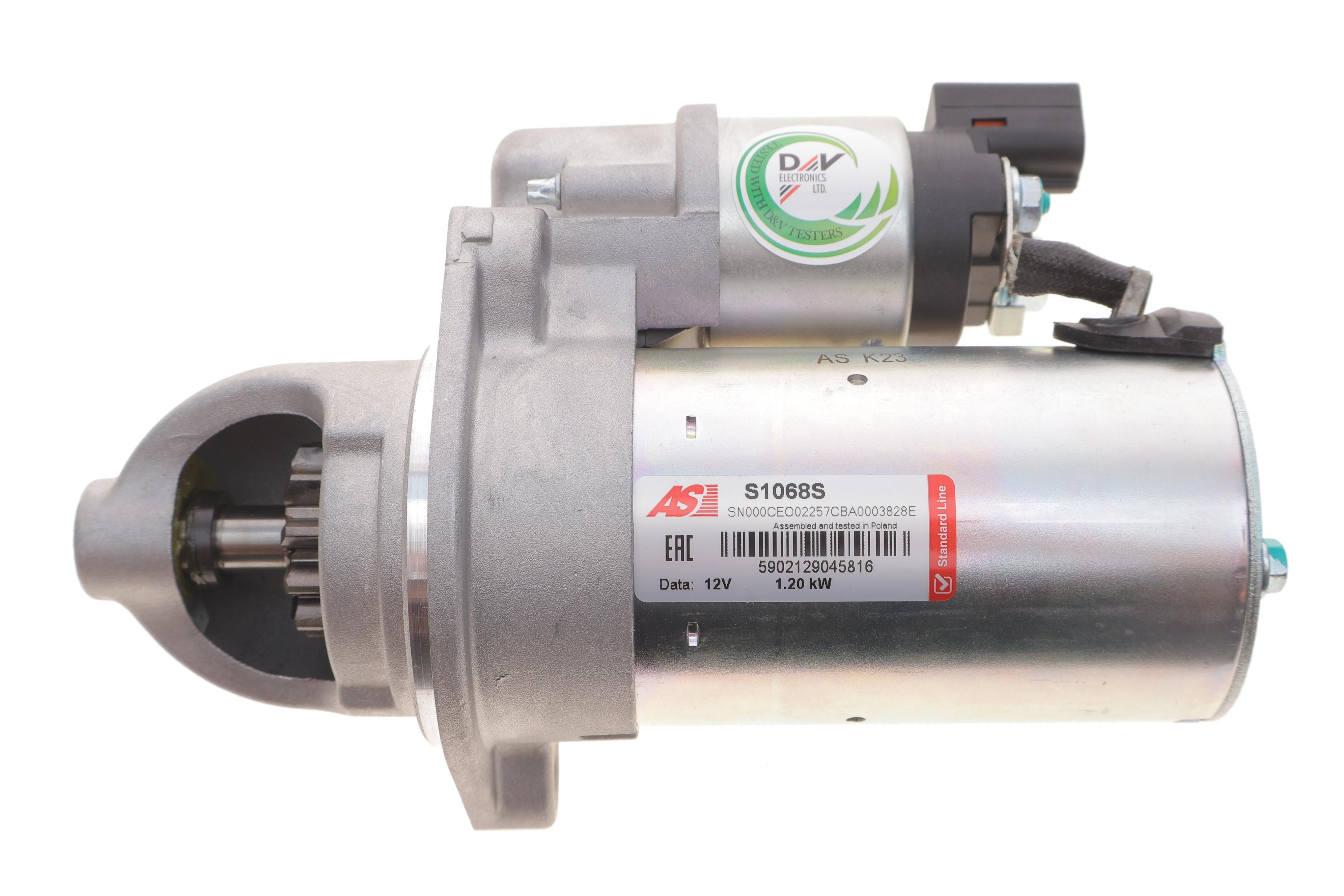 Стартер Hyundai Santa Fe II/III 10-15/Kia Sorento II 2.4 09-15 (12V/1.2kw) (z=11)