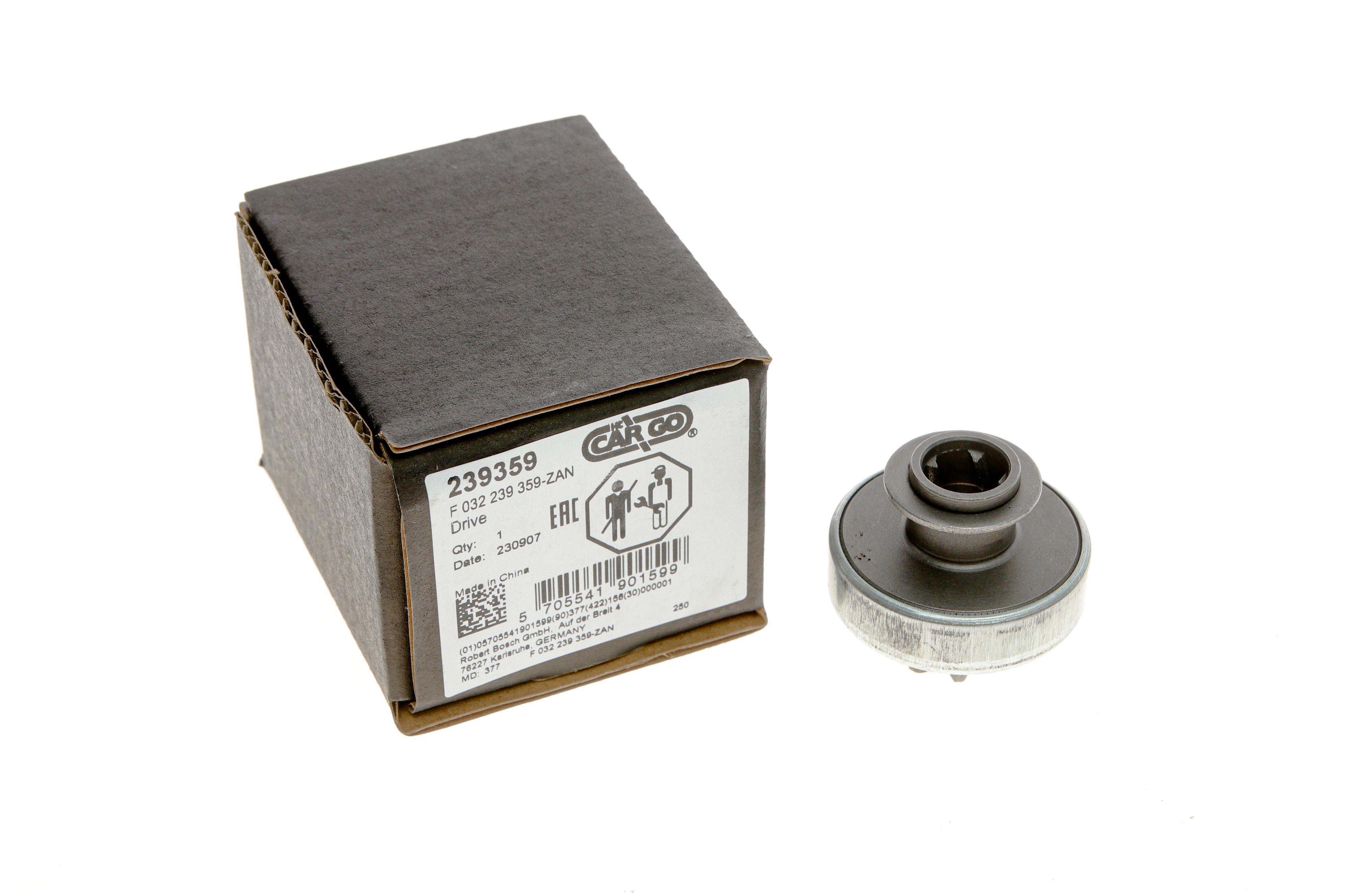 Бендикс стартера Renault Kangoo 1.6 16V 05- (z=8) = 239359