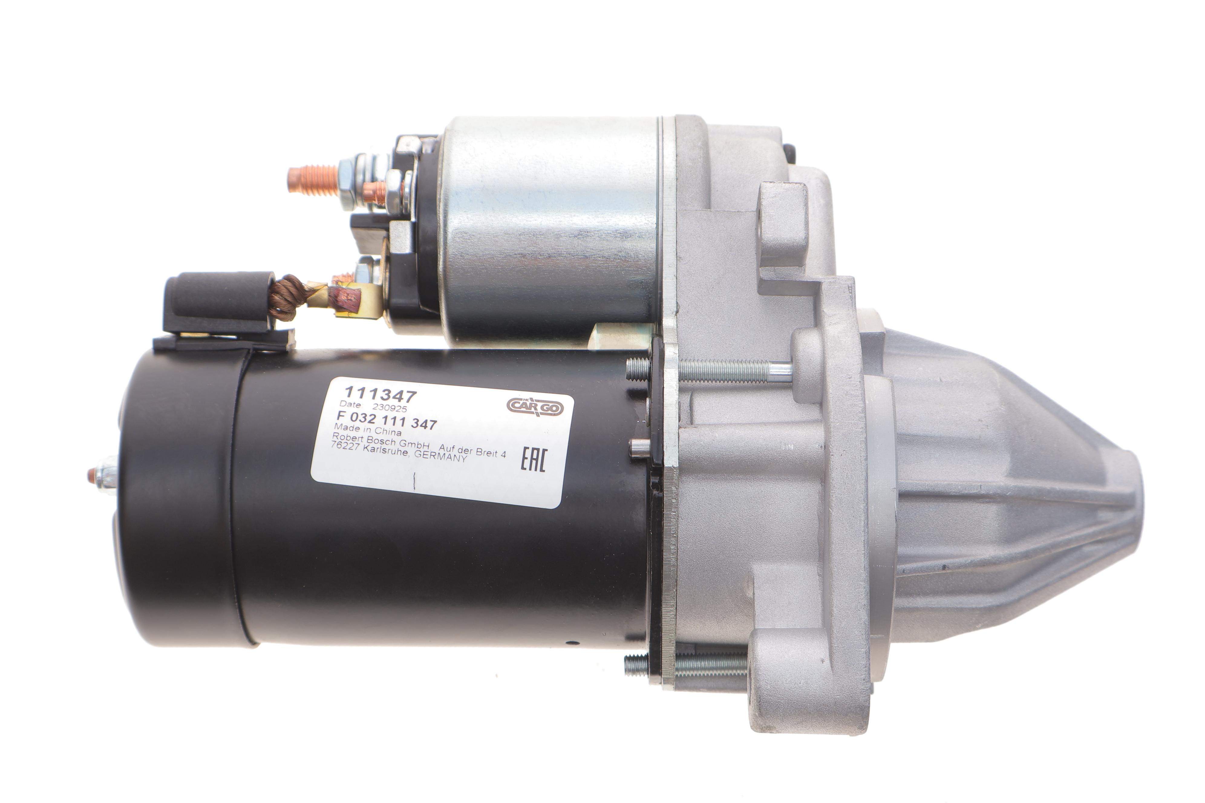 Стартер MB Sprinter (W903) 2.3 (M111) 95-06/VW LT 28-46 2.3 96-06 (1.2kw) (z=9/10) = 111347