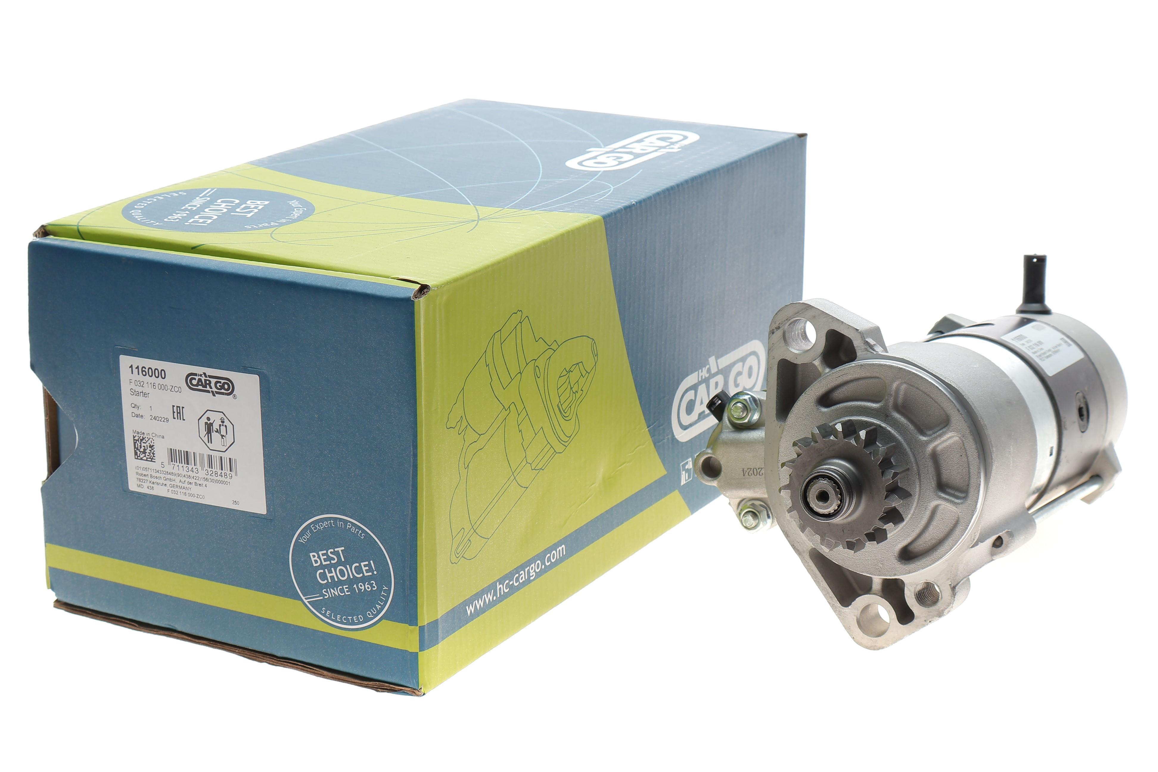 Стартер Audi Q7/VW Touareg 3.0 TDI 07-18 (12V/2kw) (z=15) = 116000