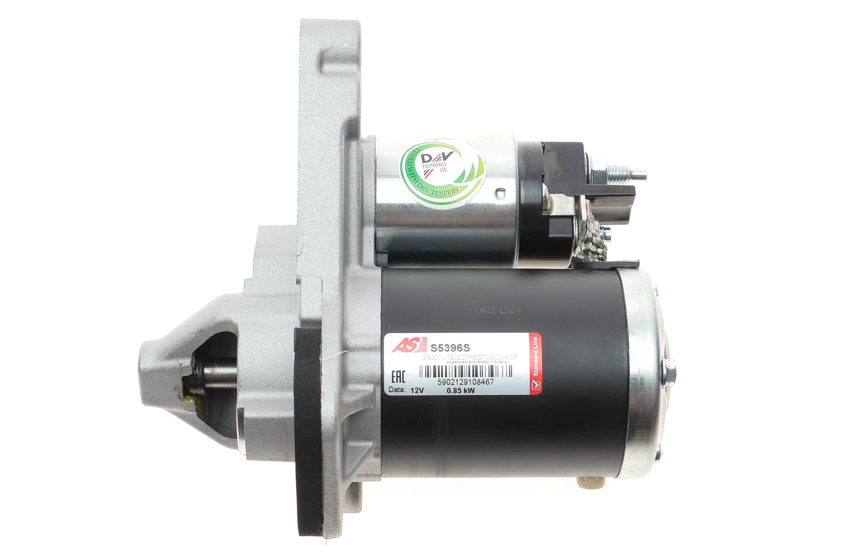 Стартер Renault Clio/Megane/Scenic 1.2 TCe 12- (12V/0.85kw) (z=9)