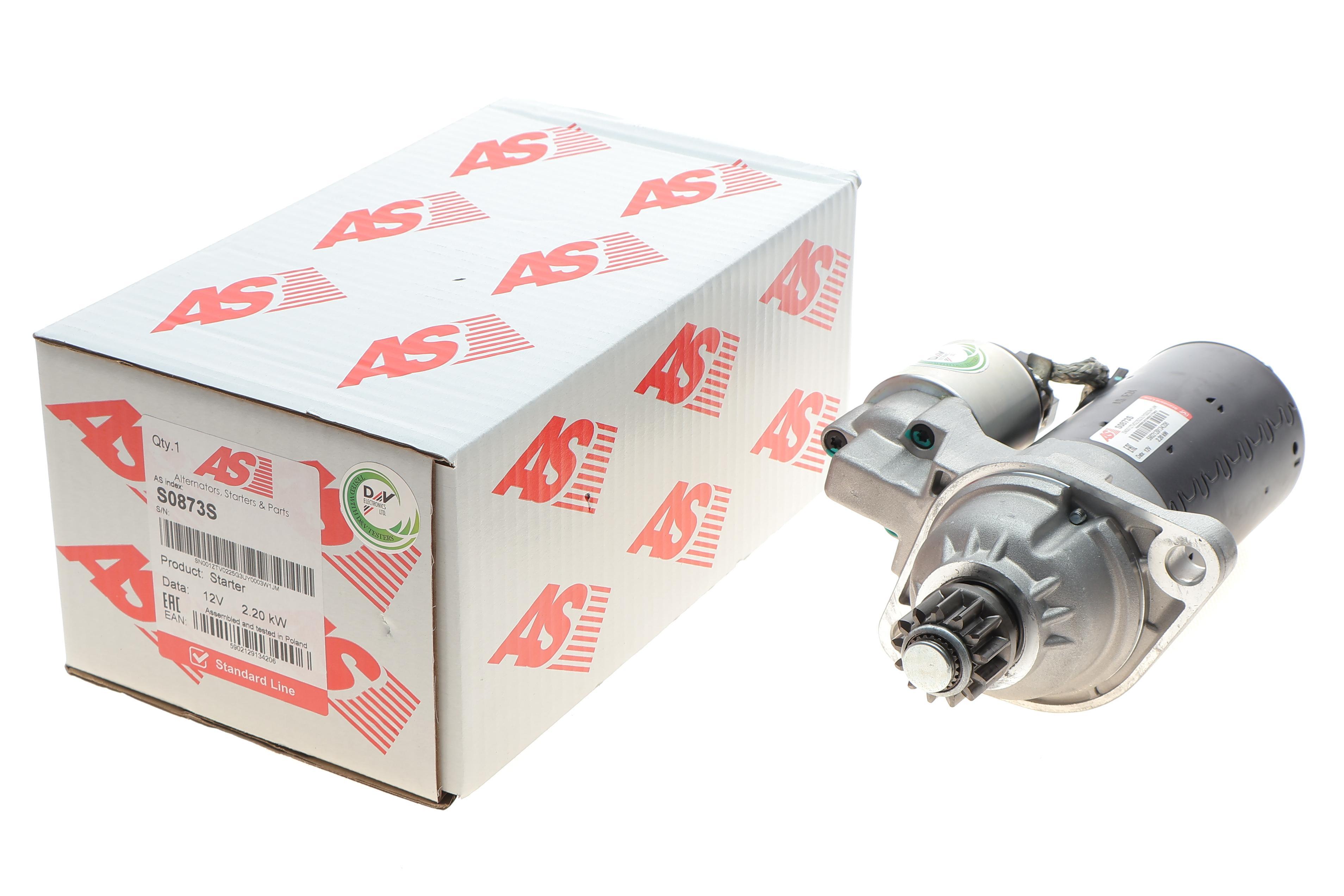 Стартер VW Crafter 2.0 TDI 16-/T6 15- (12V/2.2kw) (z=13)