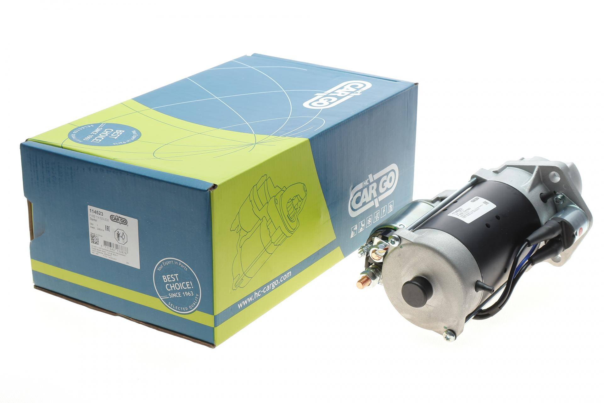 Стартер MB Vario/Atego 96- (24V/4kw) = 114523