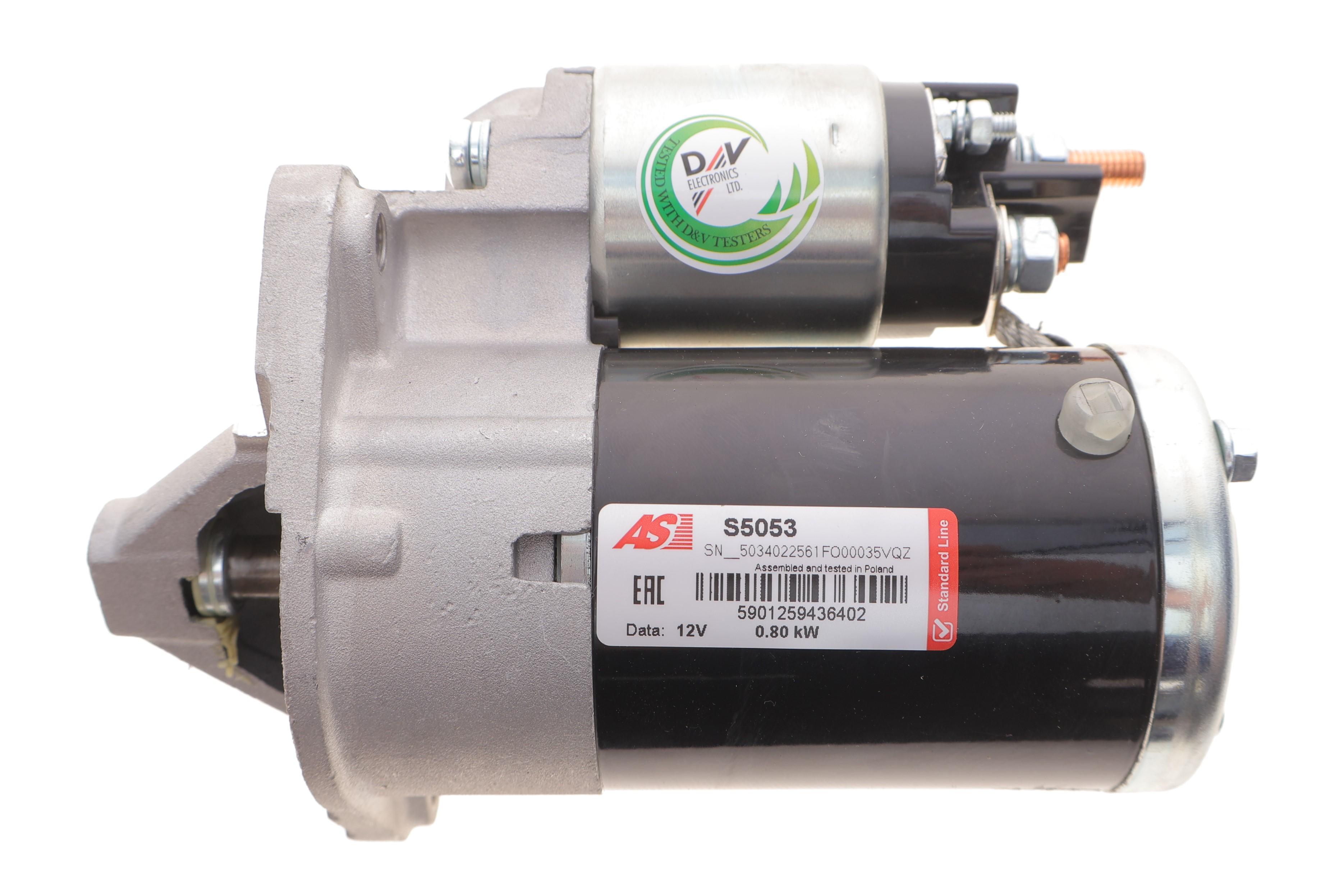 Стартер Dacia Logan/Sandero/Renault Kangoo 1.4/1.6 04- (12V/0.8kw) (z=8)