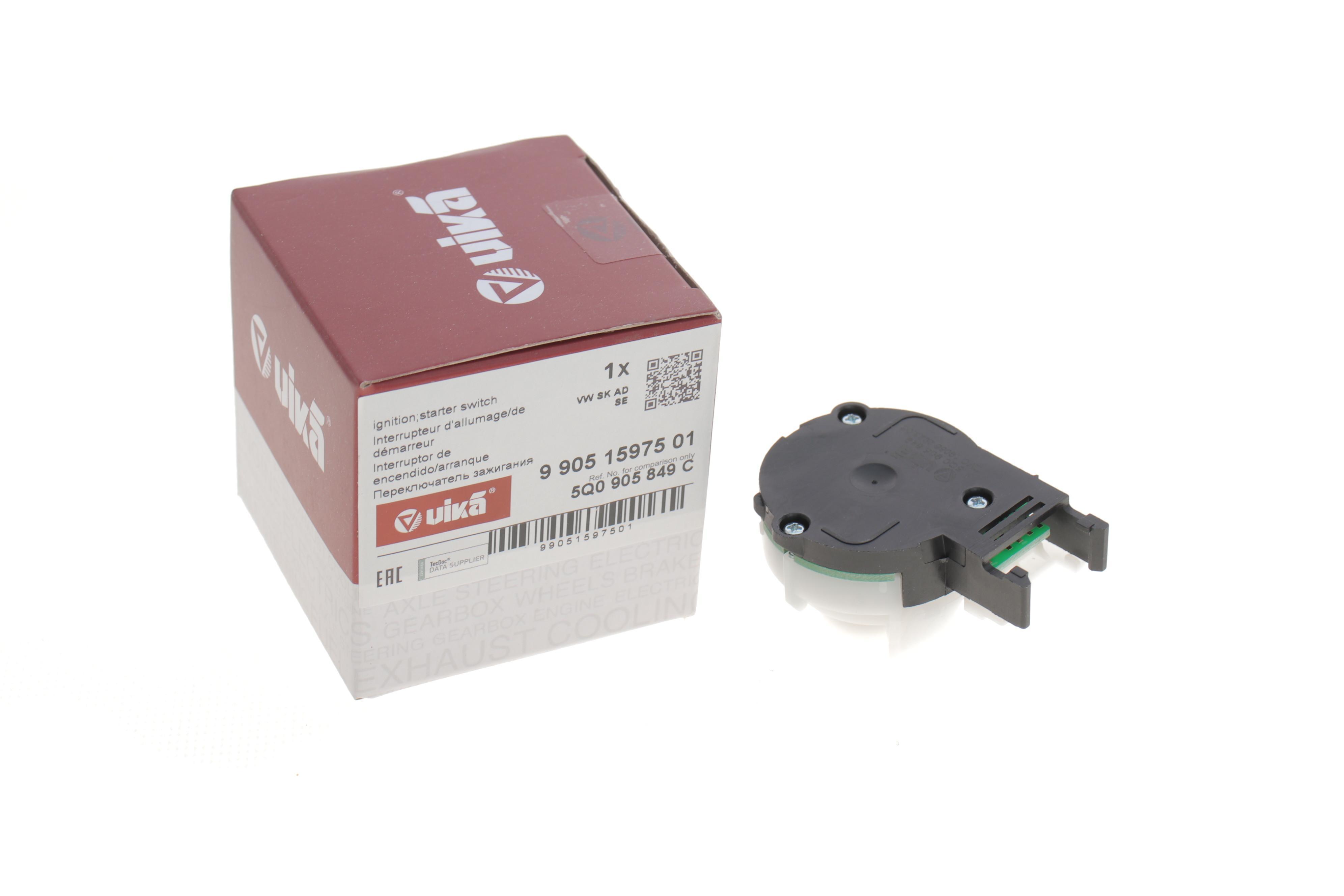 Контактна група Audi A3/Q2/Seat Leon/Skoda Octavia/SuperB/Karoq/VW Golf/Tiguan/Touran 12-