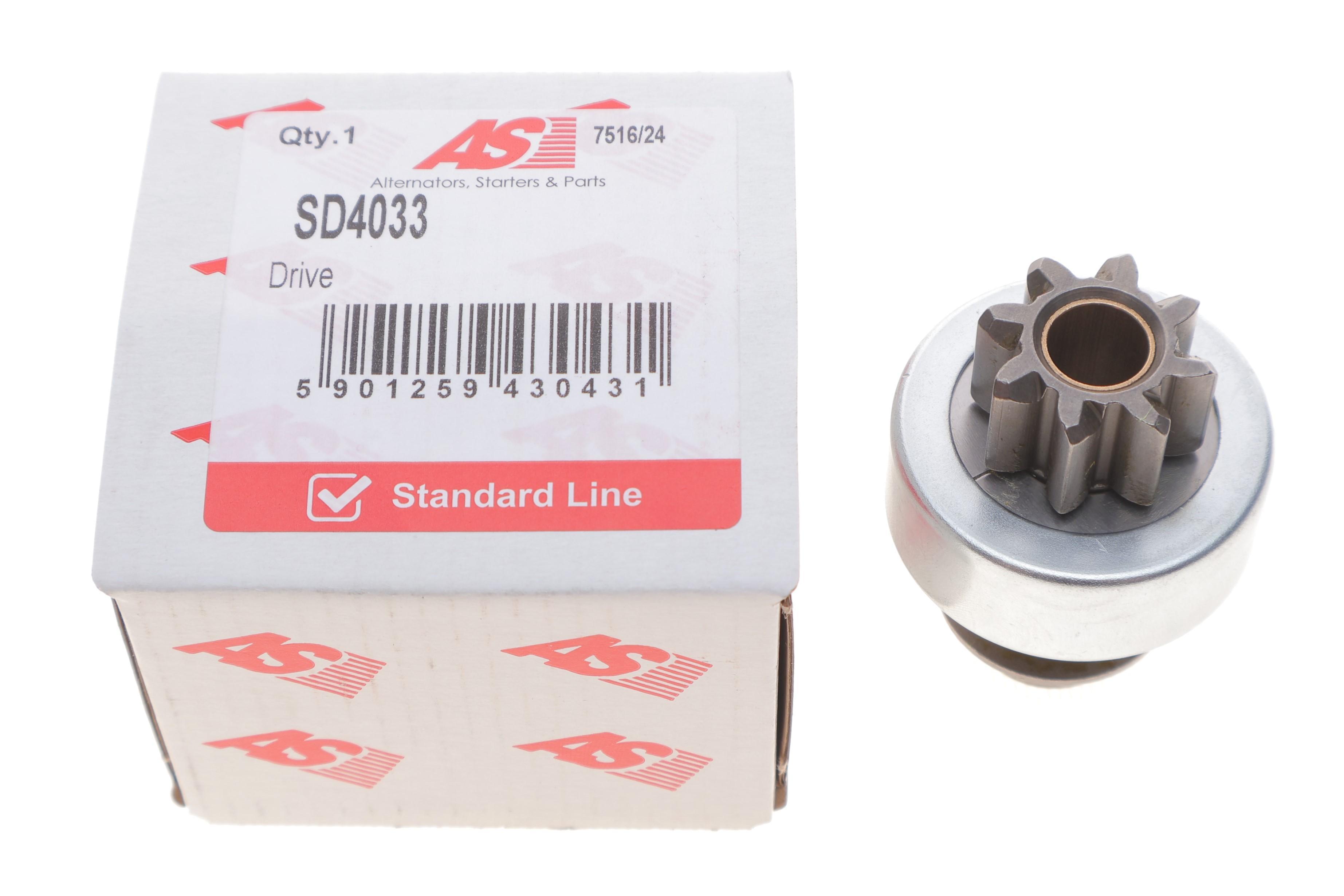 Бендикс стартера Honda Accord III 2.0 85-89 (z=8)