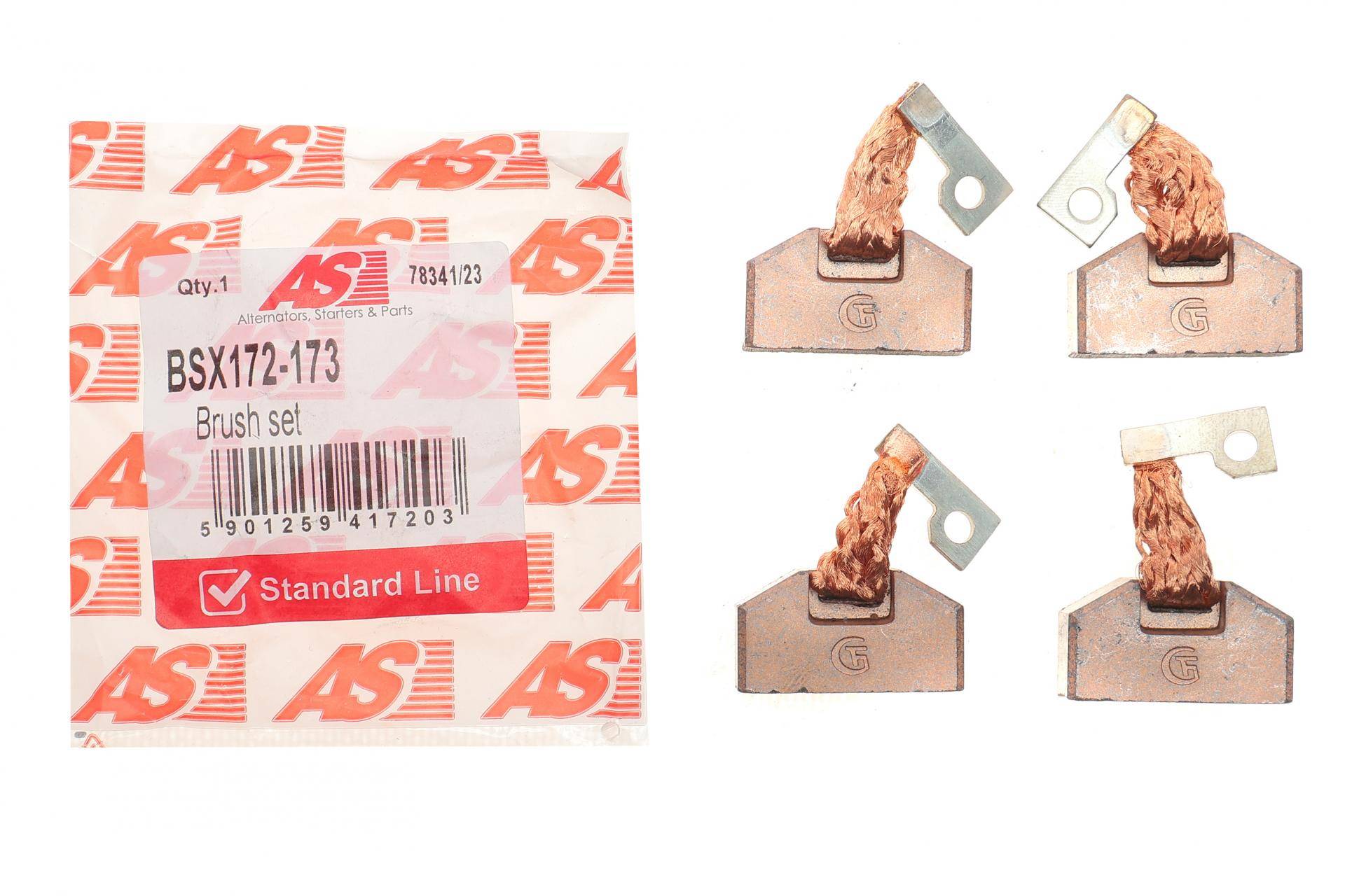 Щітки стартера Man/MB/Neoplan/Setra