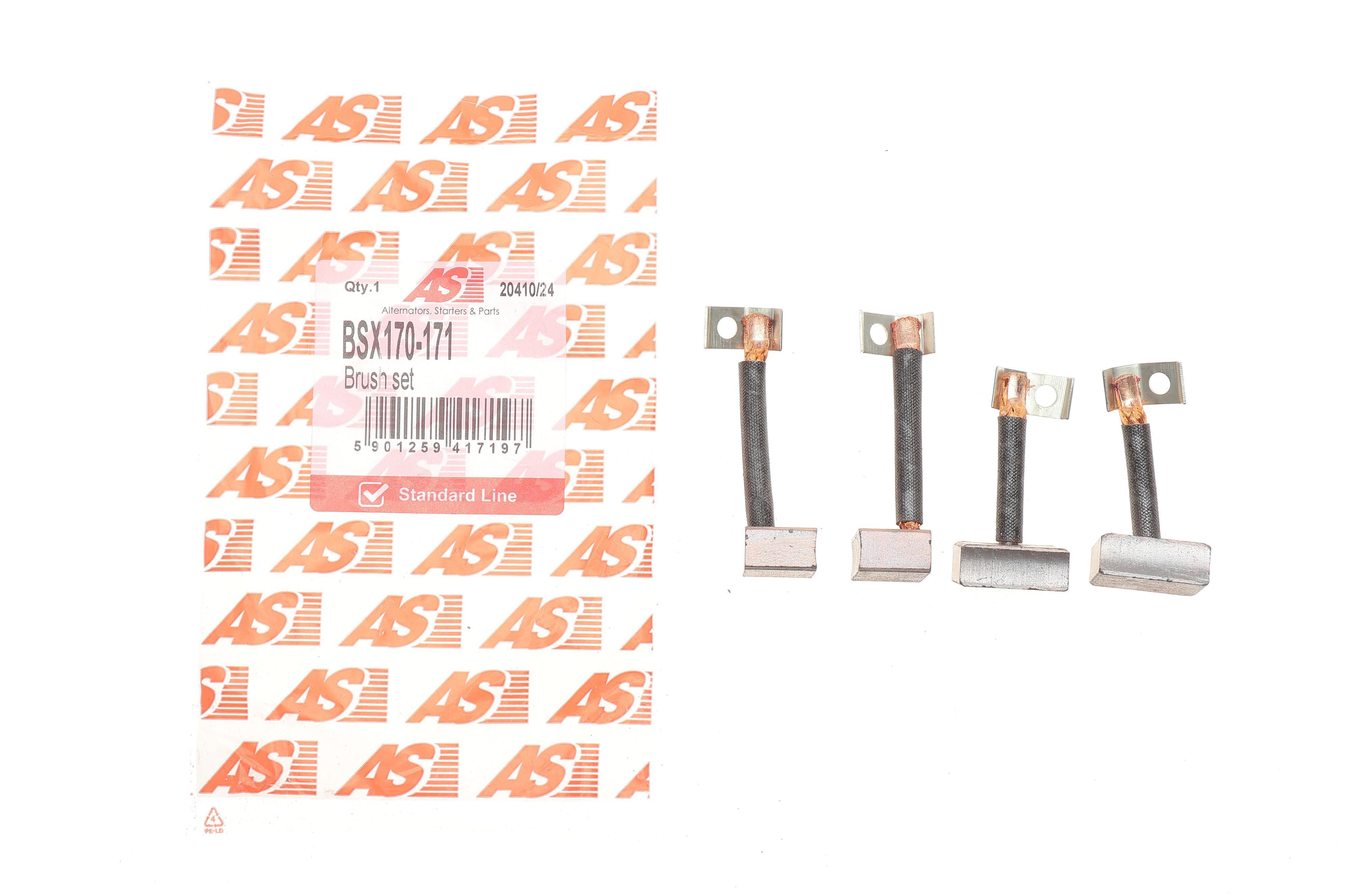 Щітки стартера MB Actros 96-