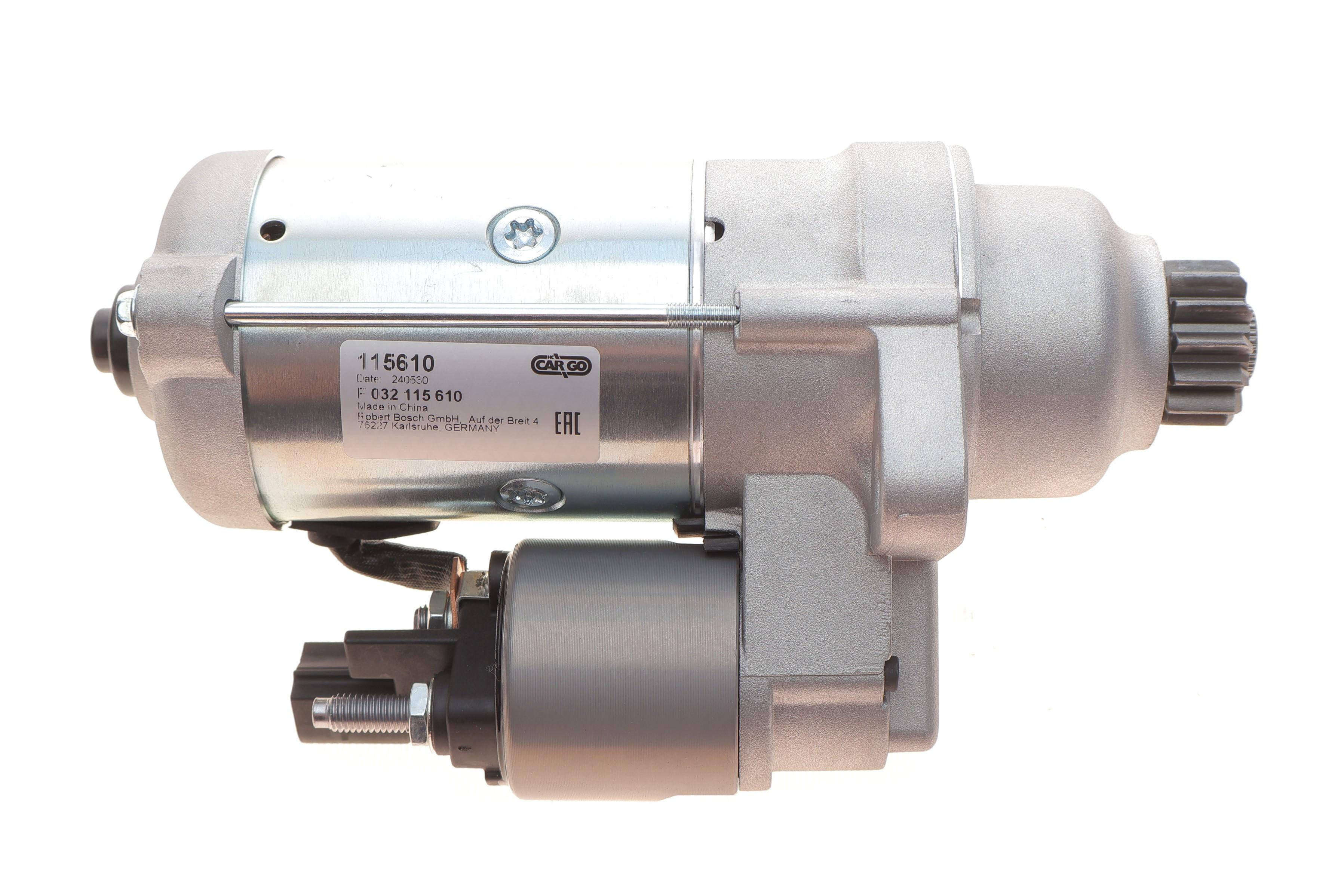 Стартер VW Caddy III/Golf/Passat 1.6 TDI 09- (12V/2kw) (z=13) = 115610