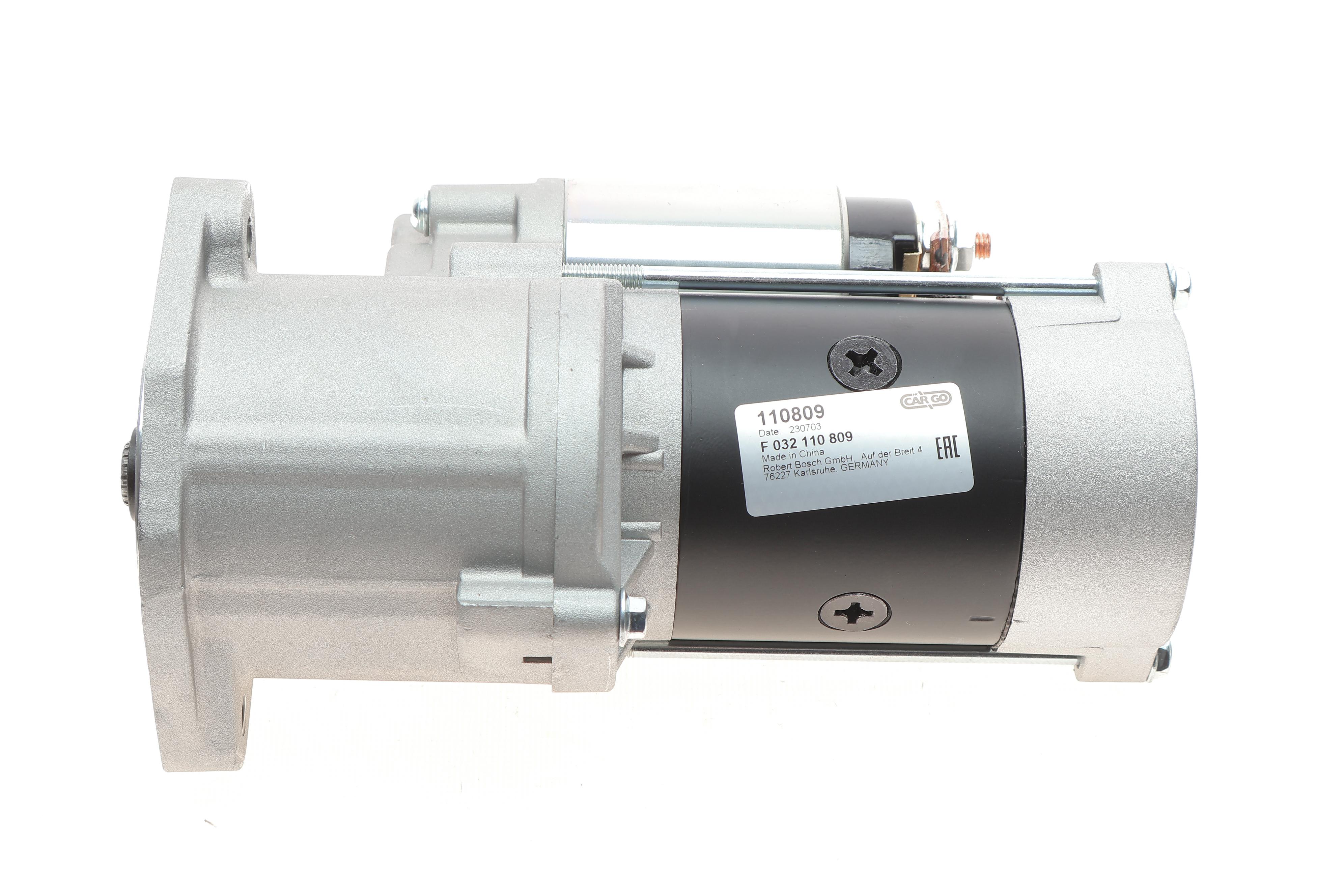 Стартер Mitsubishi Colt II-III/Galant IV-VII/Lancer III-V/Pajero II 1.8D-2.6D 80-07 (2kw) (z=10/12/13) = 110809