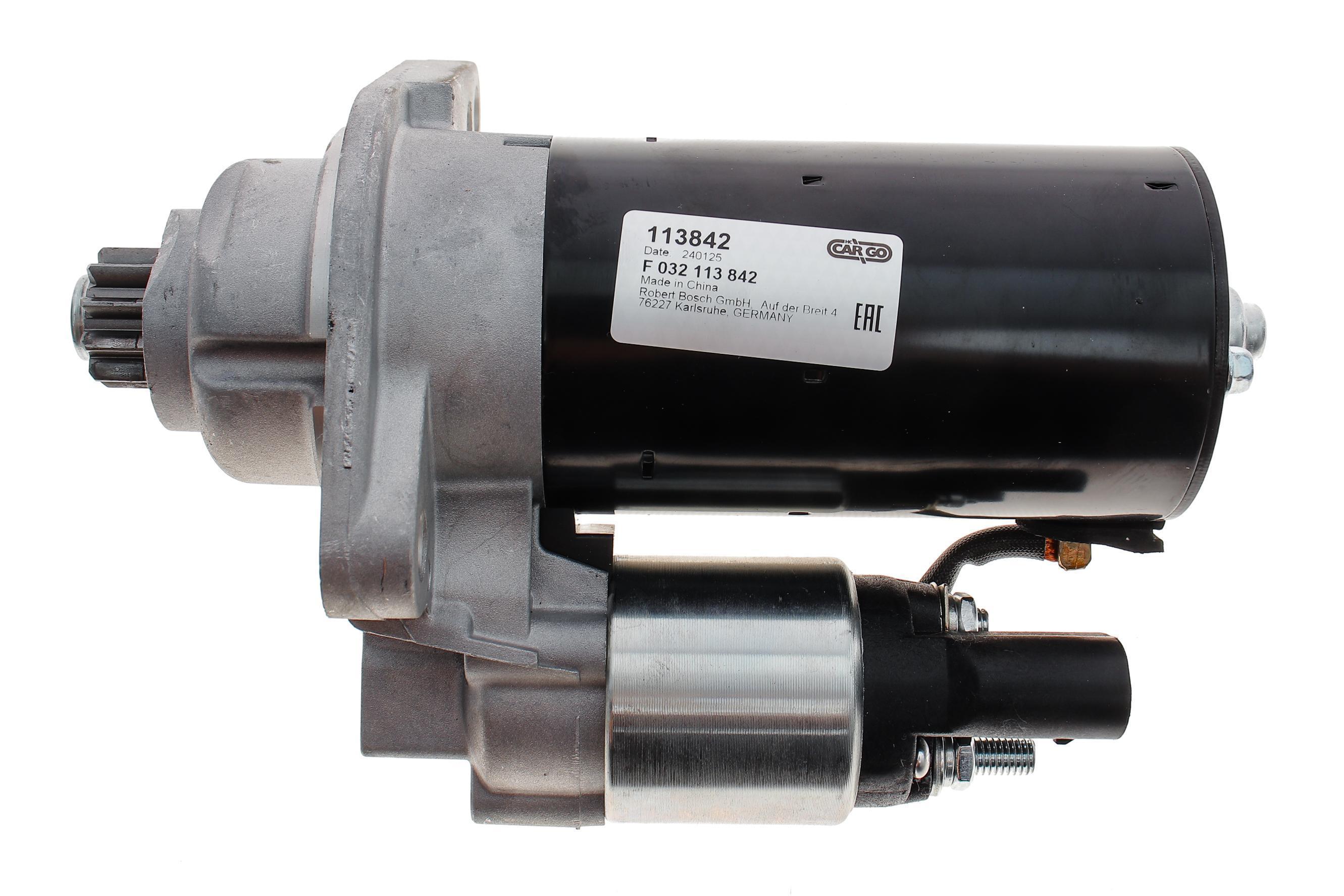 Стартер VW Caddy/T5 1.9TDI 03- (1.7kw) (z=10) = 113842