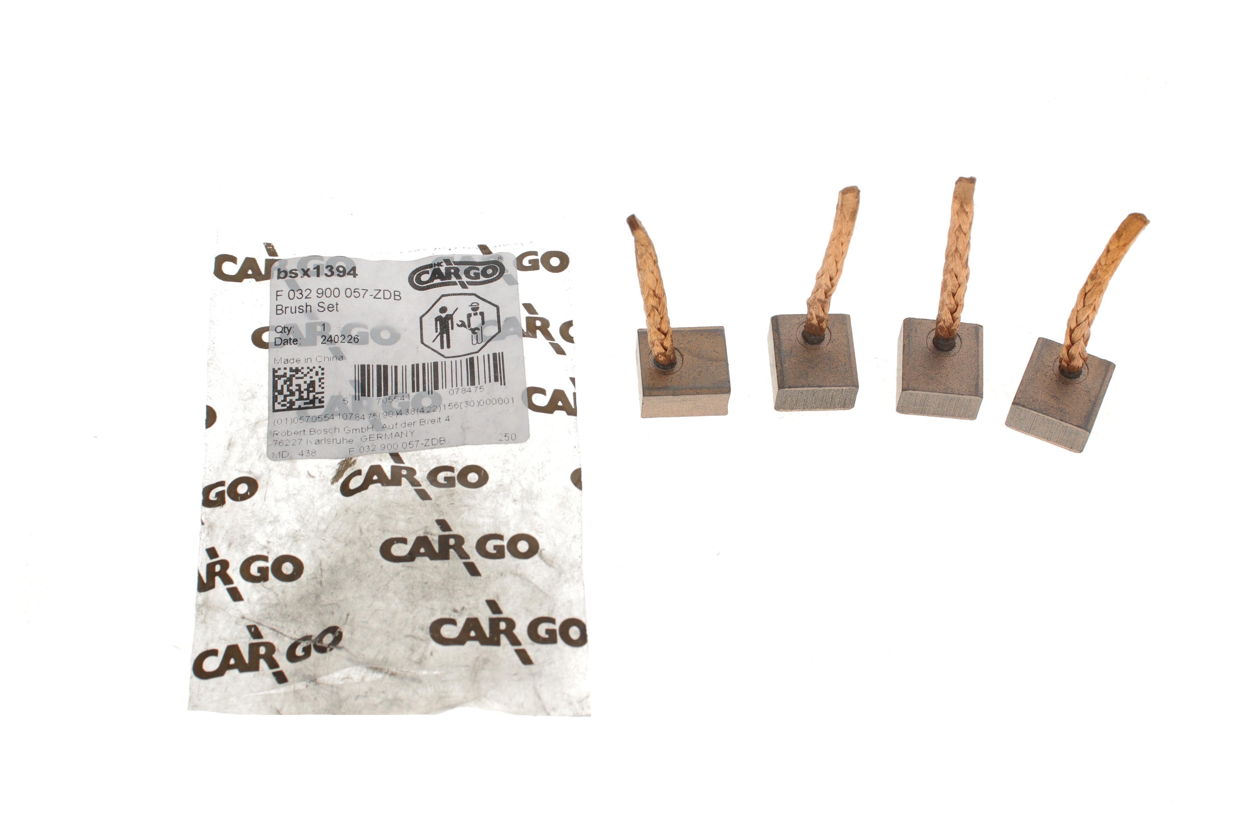 Щітки стартера VW LT 28-55 2.4 D = BSX1394