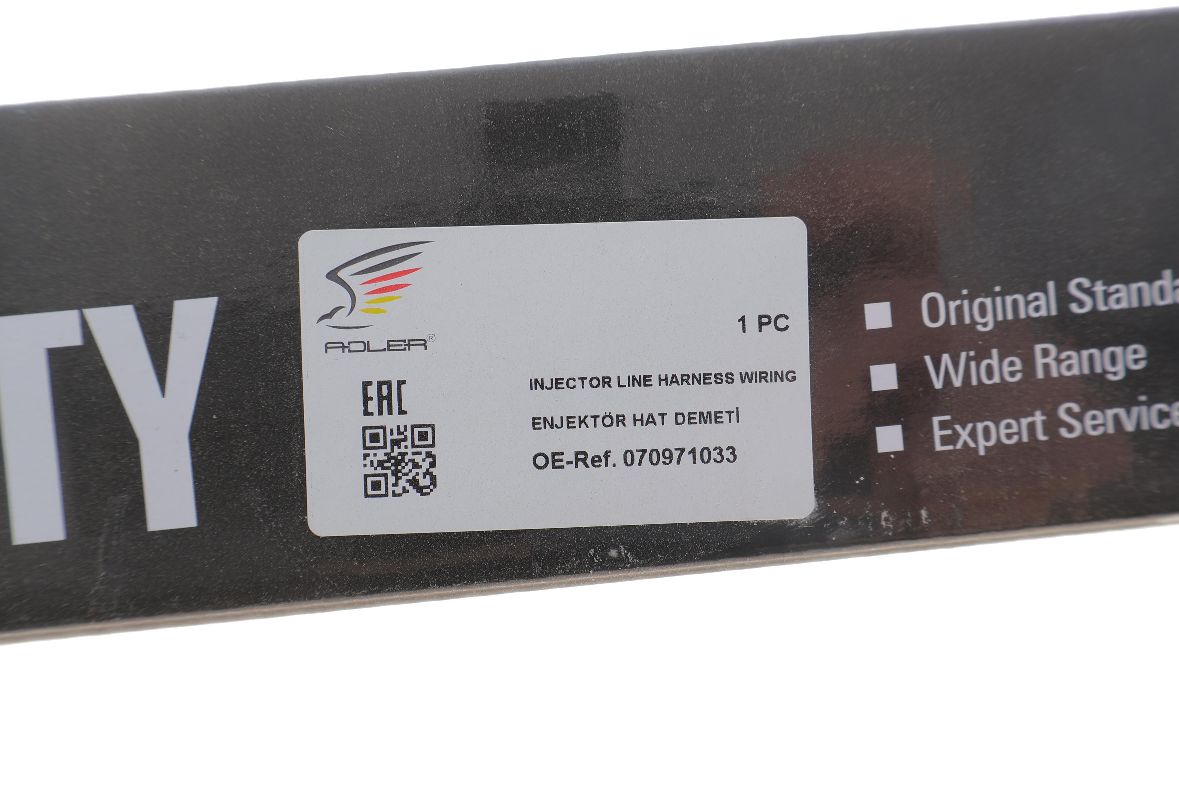 Ремкомплект кабеля форсунки VW T5 2.5TDI 03-09/Touareg 5.0TDI 02-10