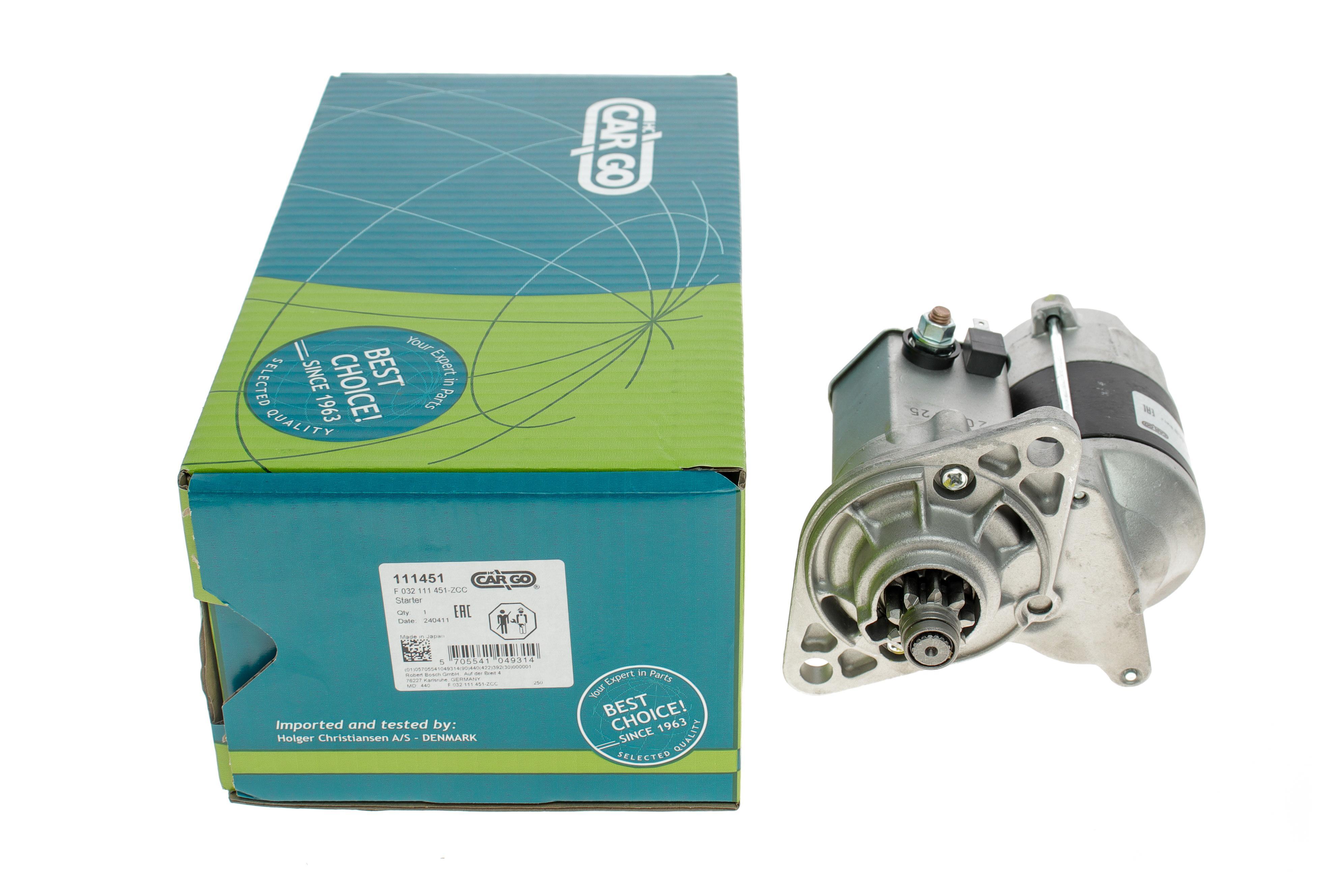 Стартер Subaru Forester 2.0-2.5 RX/Turbo 97- (1.4kw) (z=9) = 111451