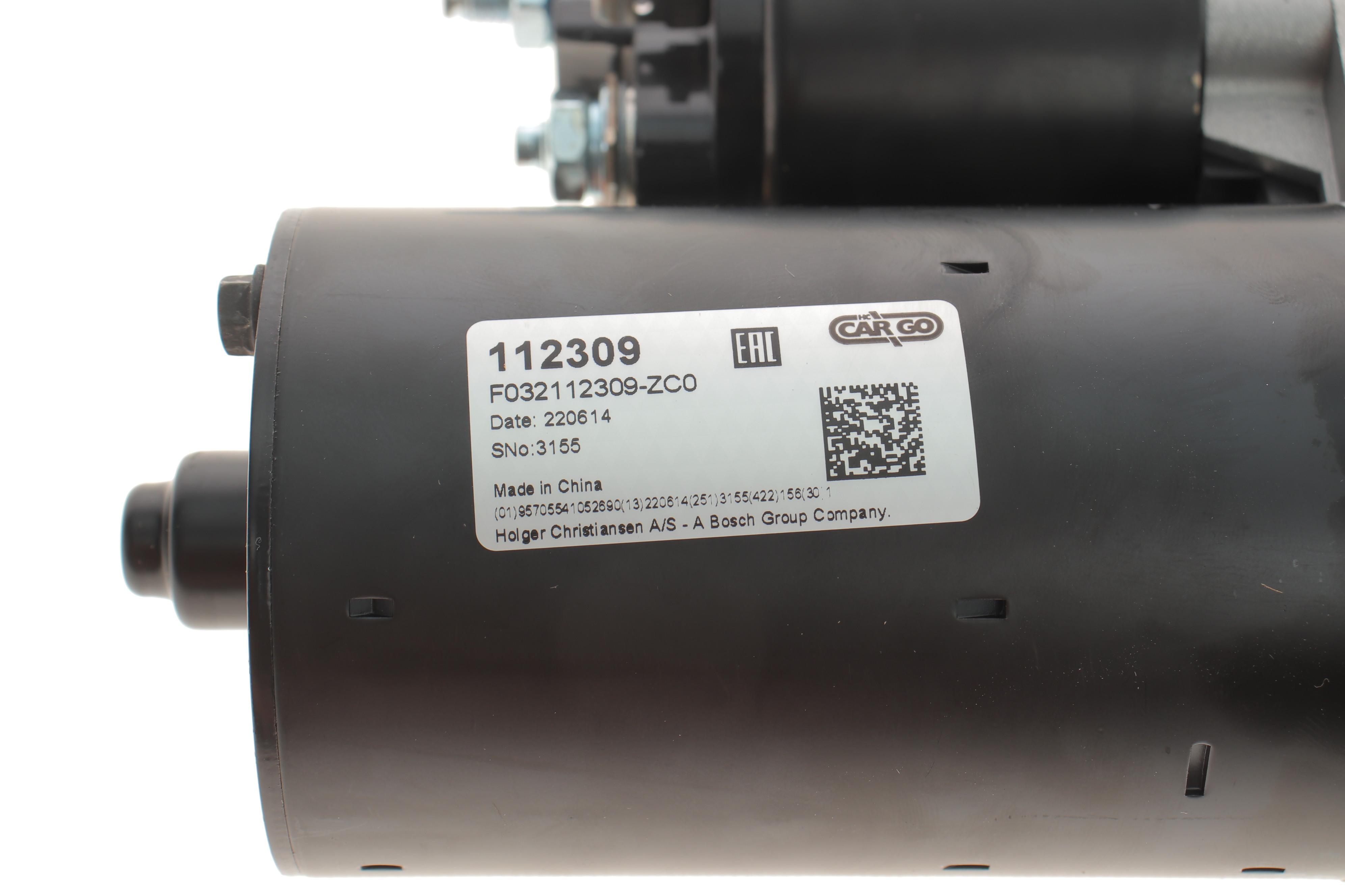 Стартер Audi A4/A6 2.6-2.8 94-01/VW Passat 2.8 V6 96-00 (1.4kw/12V) = 112309