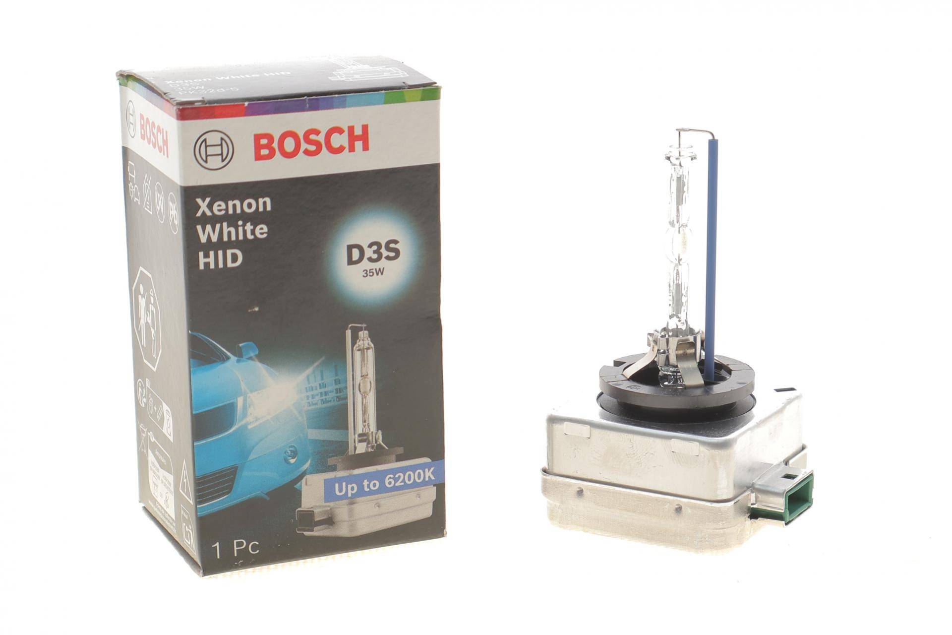 Автолампа D3S 42V 35W PK32d-5 Xenon White HID 6200K