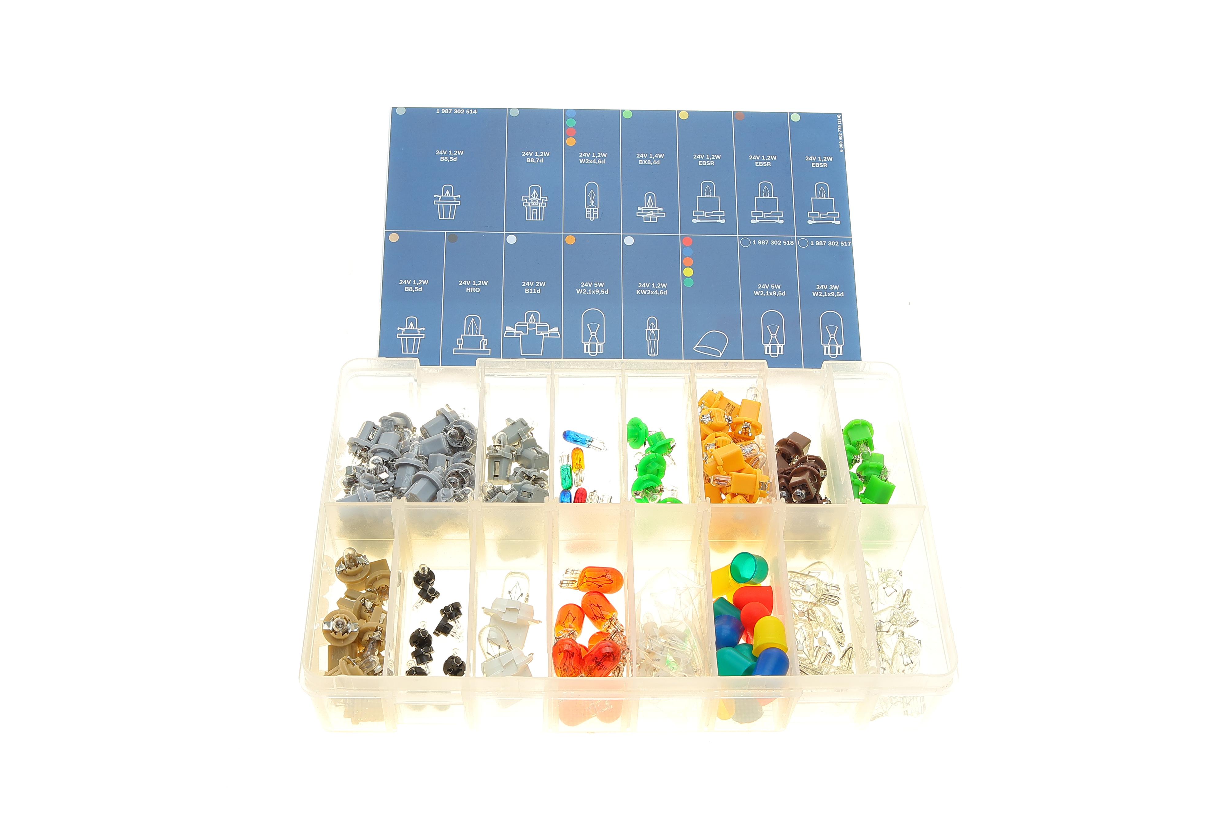 Набір автолампочок 24V 1.2W B8.5d