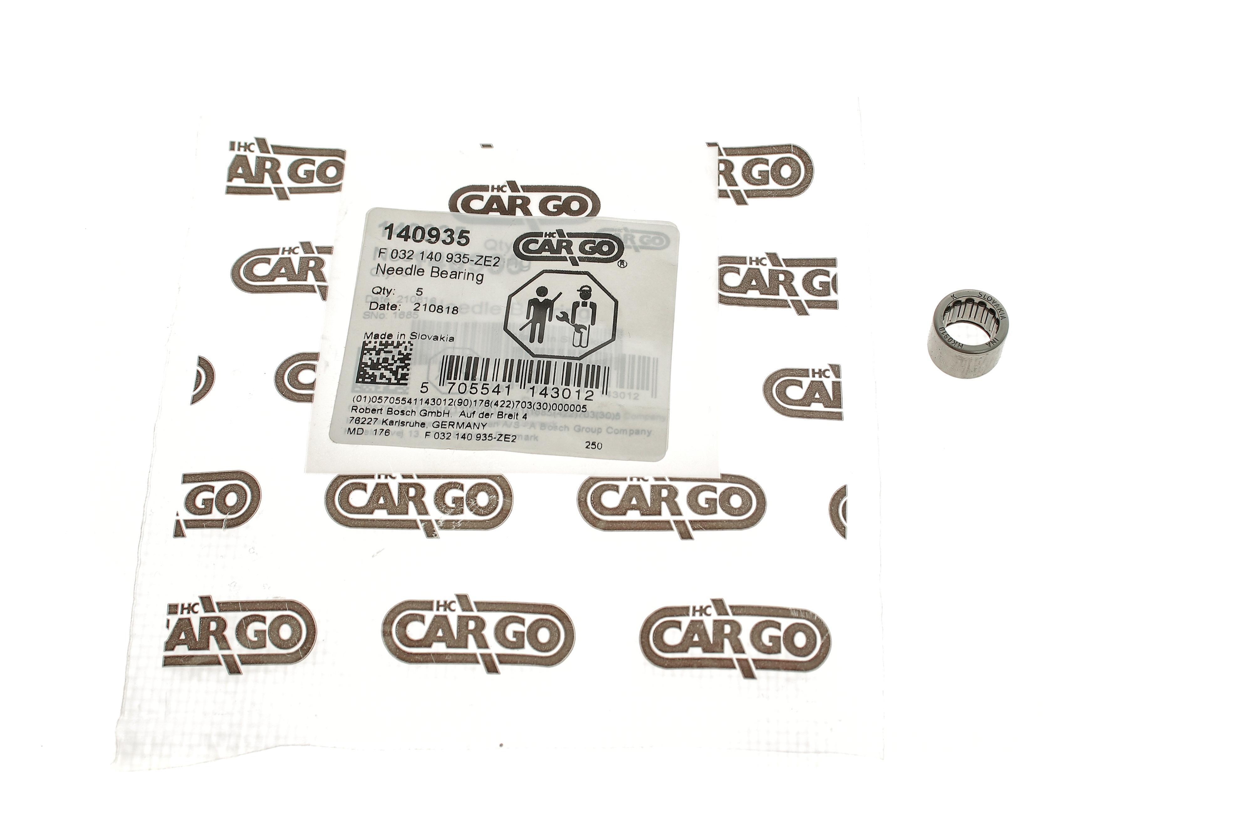 Підшипник стартера гольчастий Opel Combo 1.3 CDTI (9x13x10) = 140935