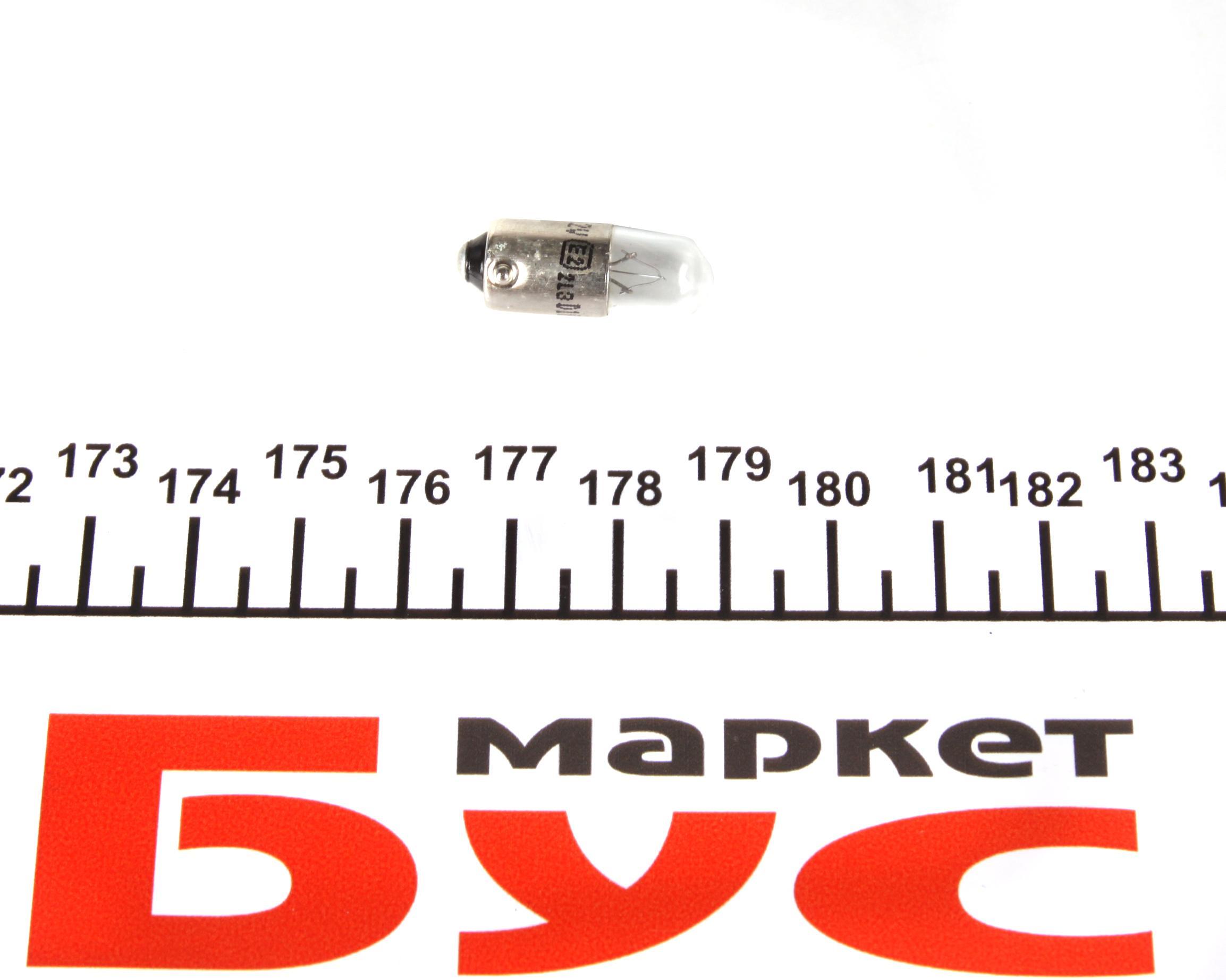 Автолампа T4W 12V 4W BA9s (MCC) Standard (1шт)