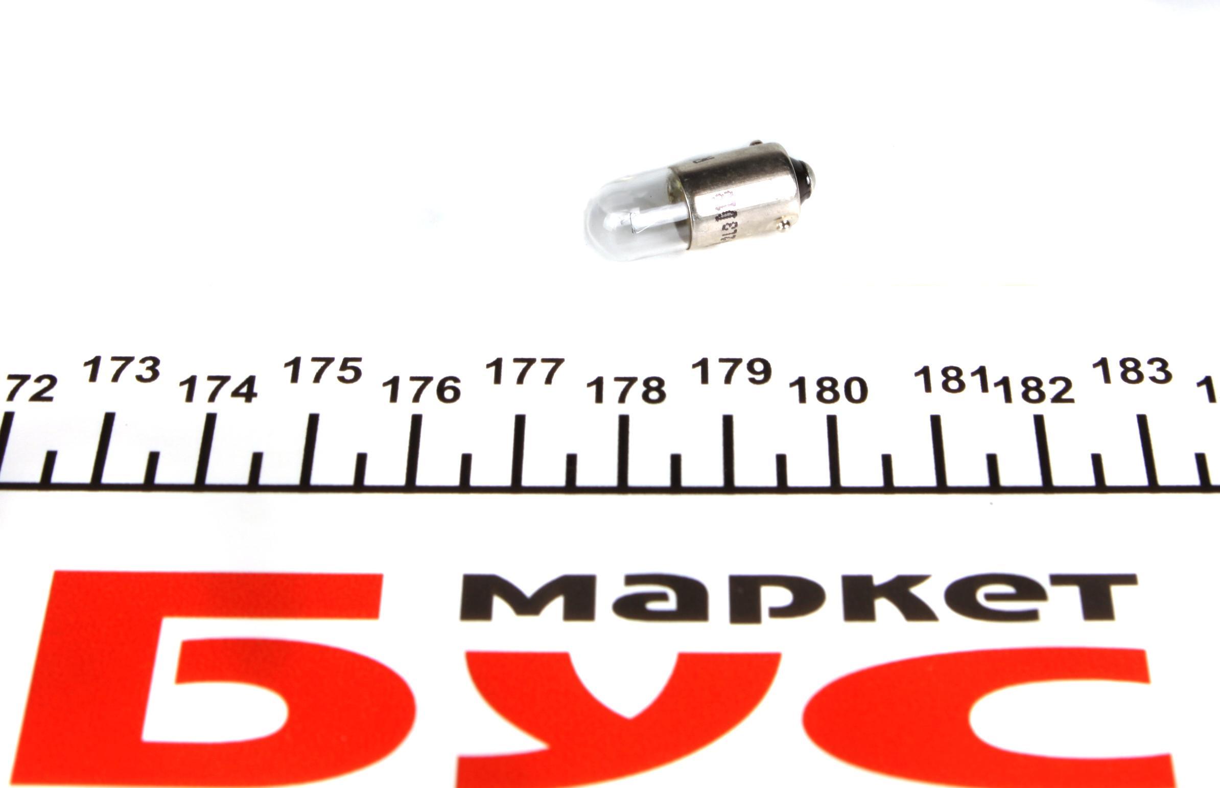 Автолампа T4W 12V 4W BA9s (MCC) Standard (1шт)