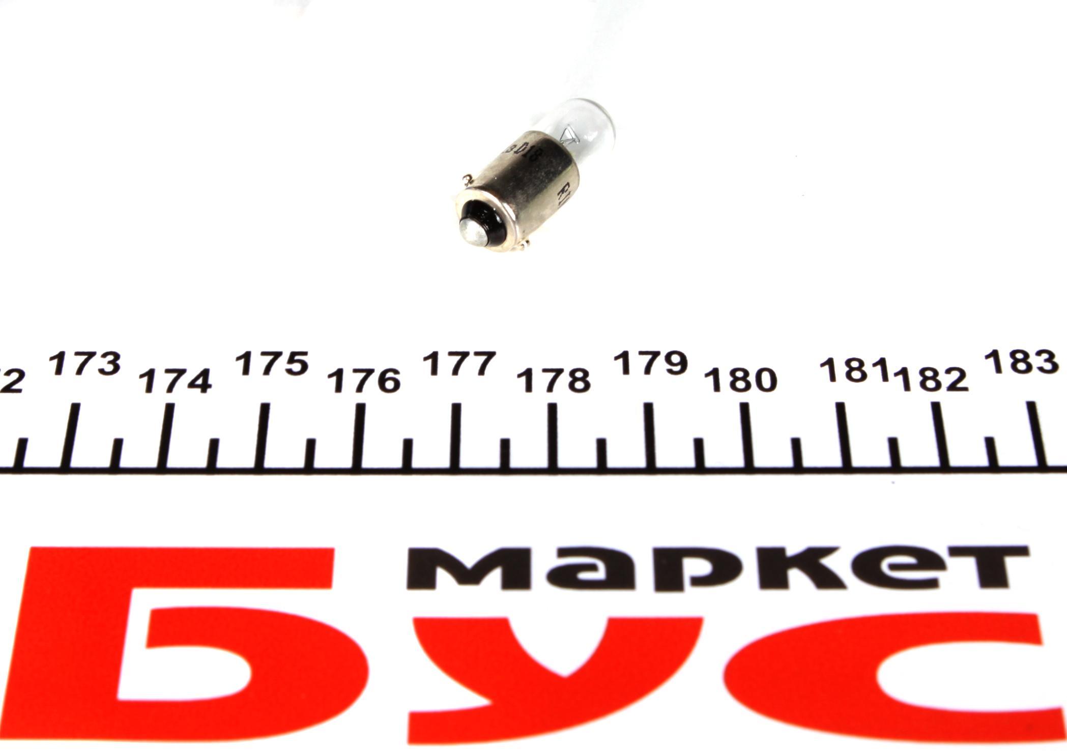 Автолампа T4W 12V 4W BA9s (MCC) Standard (1шт)