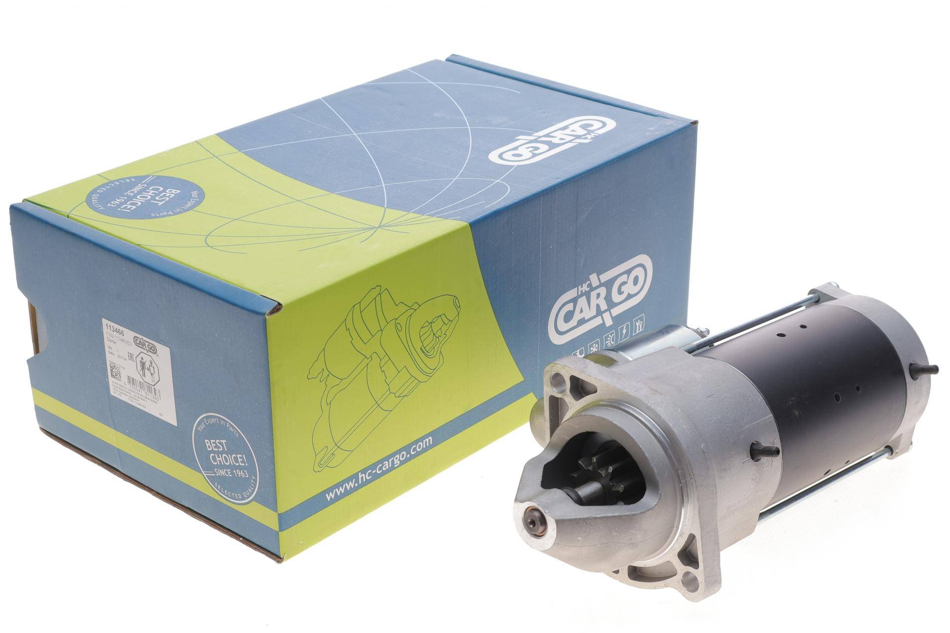 Стартер Citroen C3 1.6 HDi 09-/Peugeot Rifter 1.5 BlueHDi 18- (24V/4kw) (z=10) = 113466