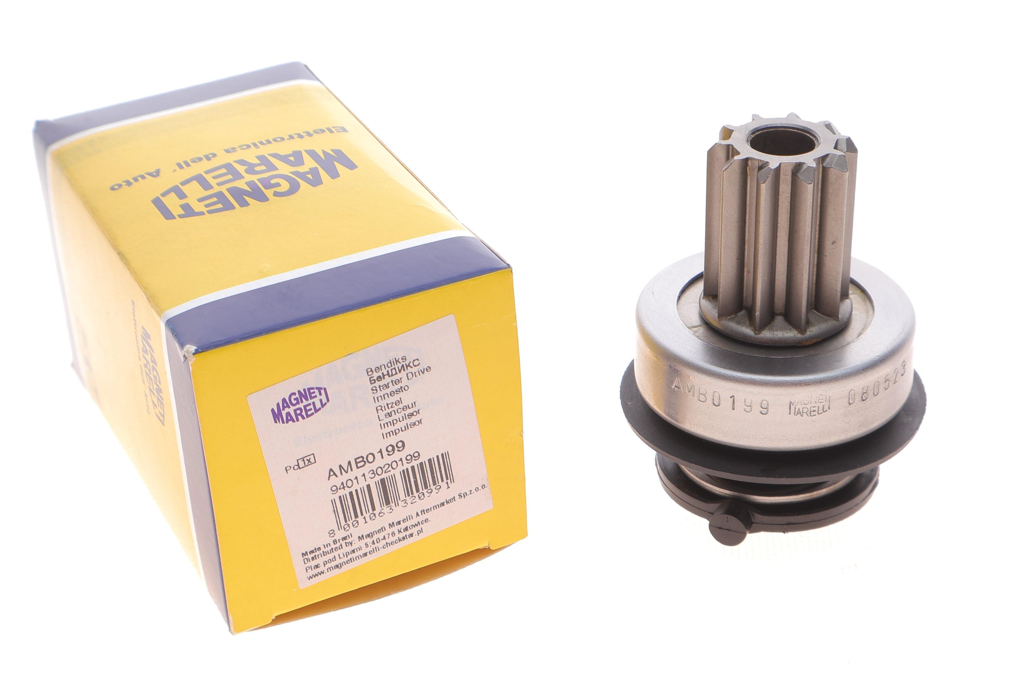 Бендикс стартера VW T4 1.9D/2.5TDI 90-03 (AMB0199)