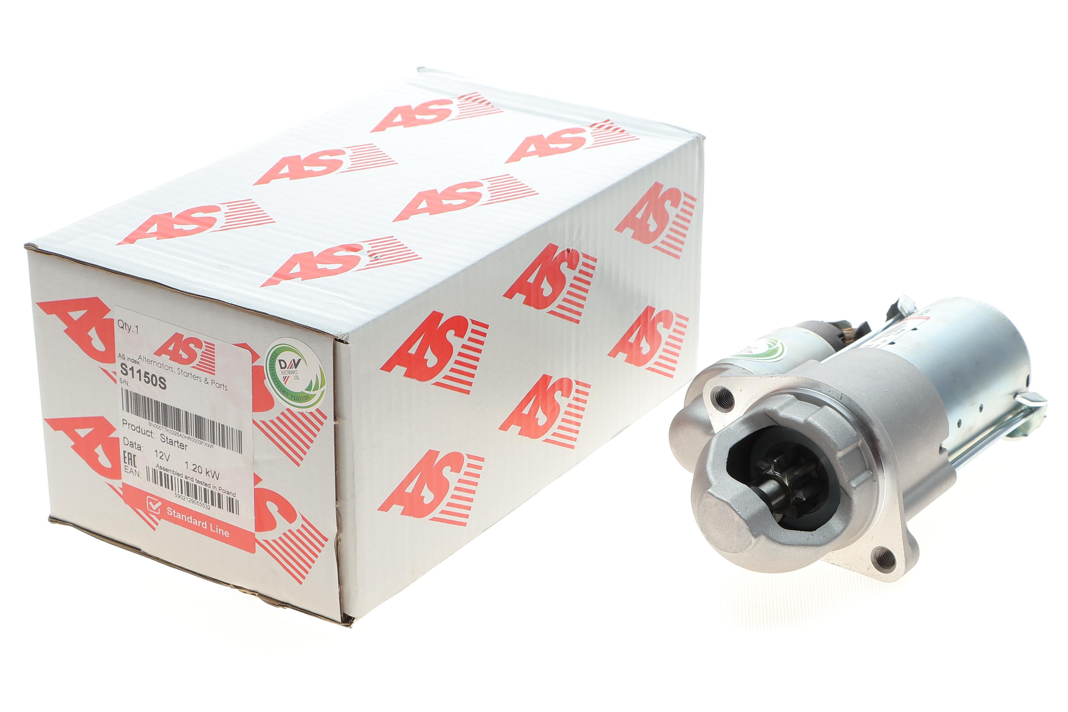 Стартер Hyundai Sonata 2.0-2.4 05-10 (12V/1.2kw) (z=8)