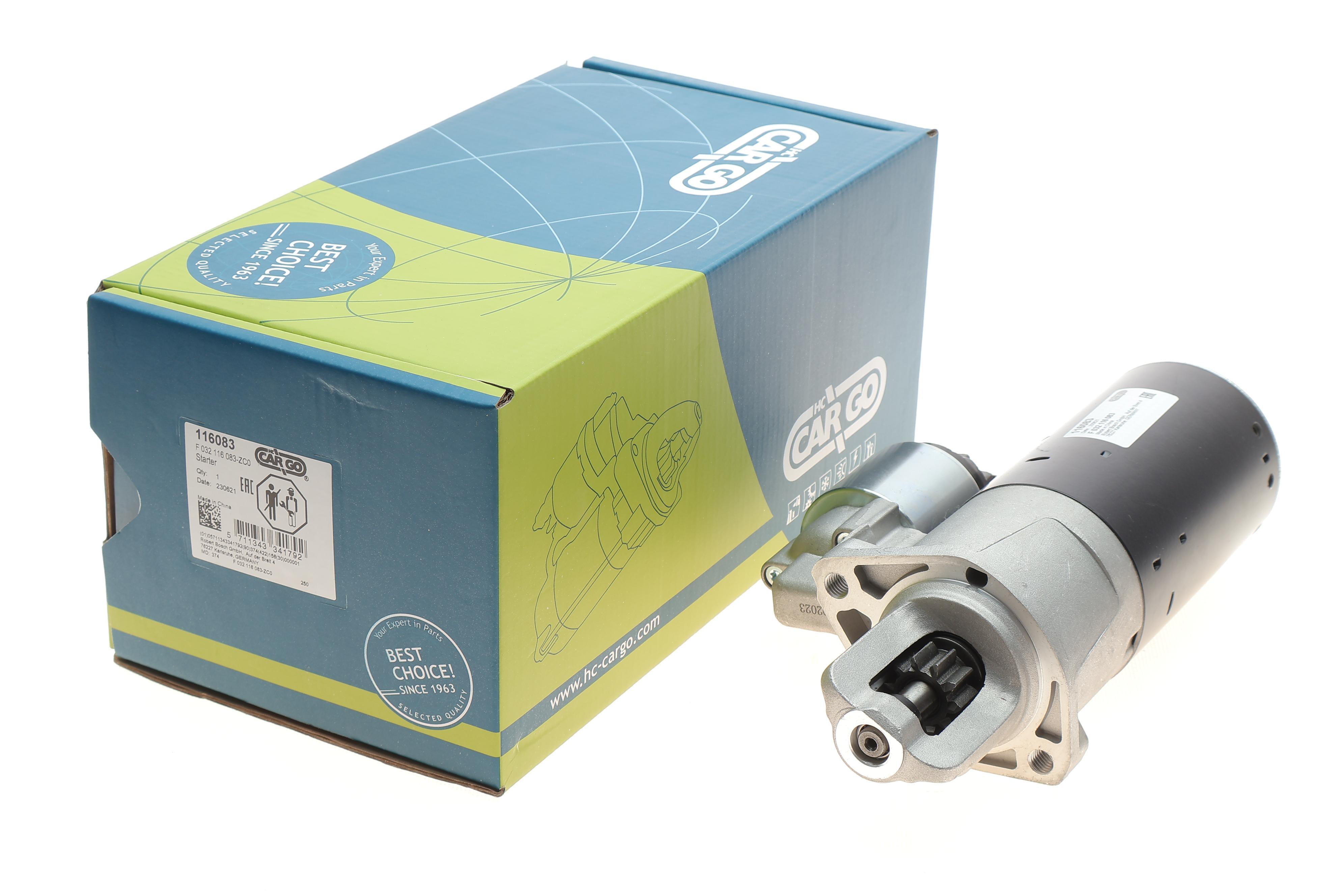 Стартер MB Sprinter (W907/W910) 319/419/519 CDI (OM642) 18- (12V/1.8kw) (z=10) = 116083