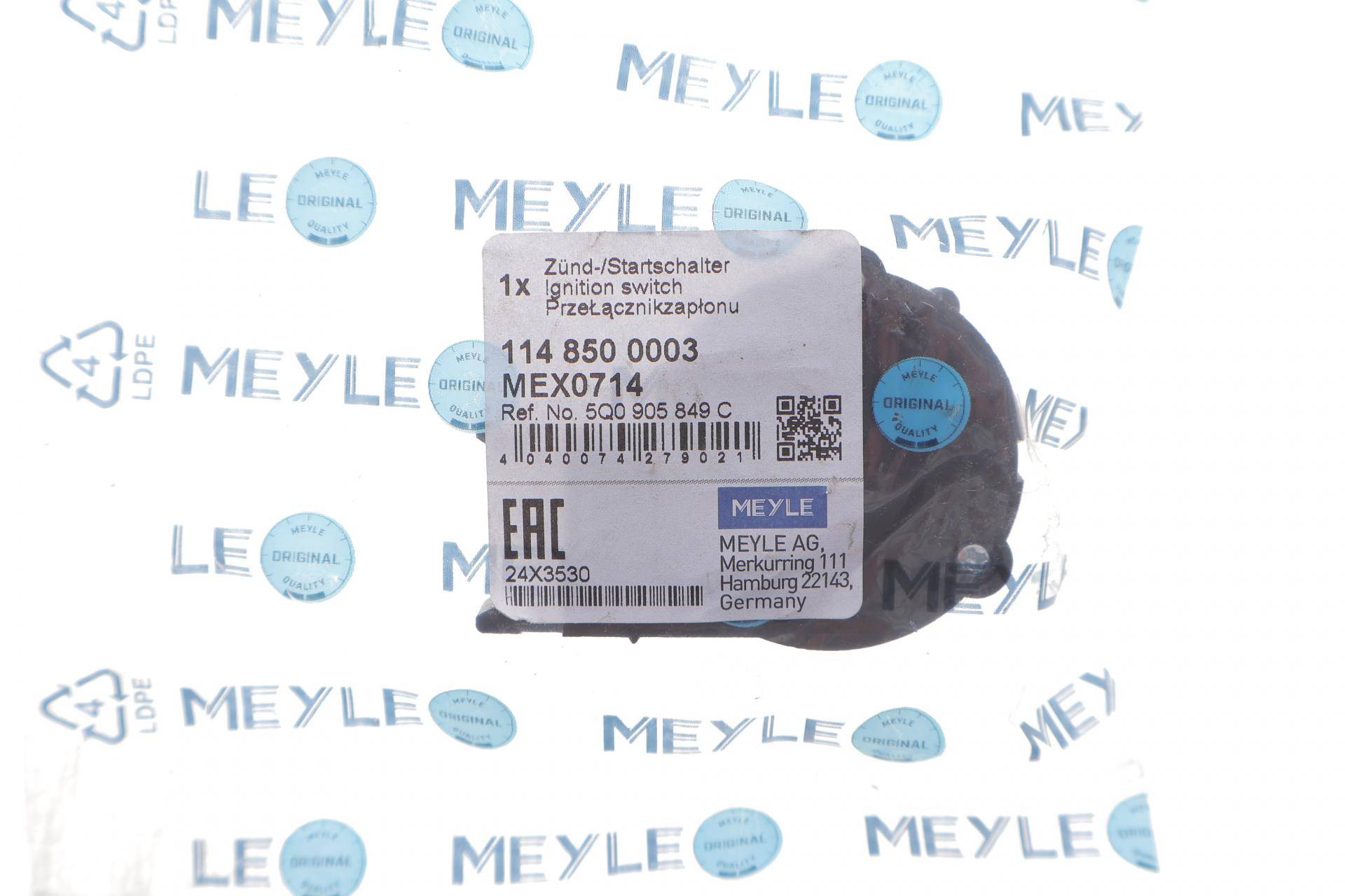 Контактна група Audi A3/Q2/Seat Leon/Skoda Octavia/SuperB/Karoq/VW Golf/Tiguan/Touran 12-