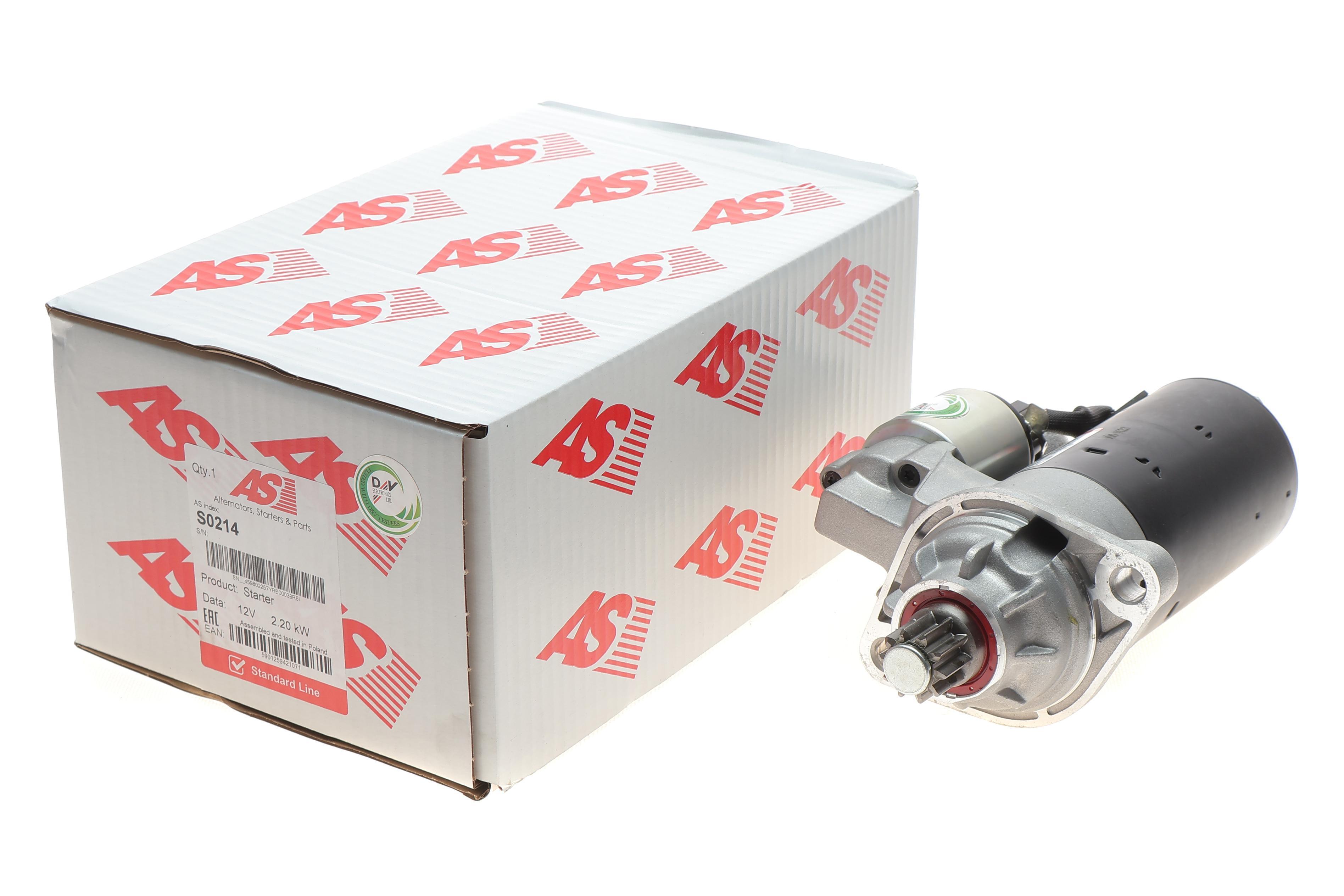 Стартер VW T4 2.5 90-03/T5 2.5 TDI 03-09 (2.2 kw) (z=10)