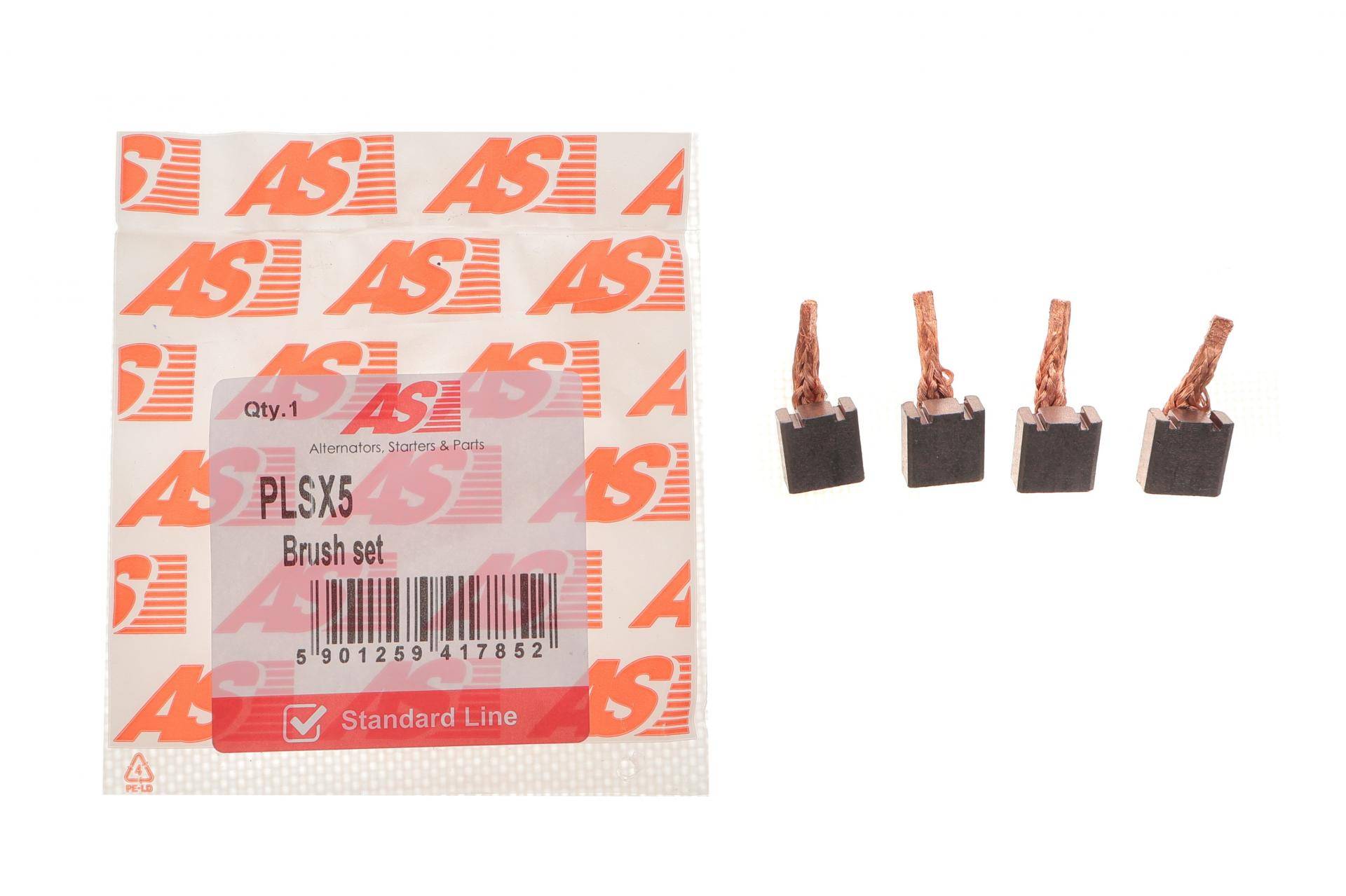 Щітки стартера Skoda Fabia 1.0/1.4 99-03