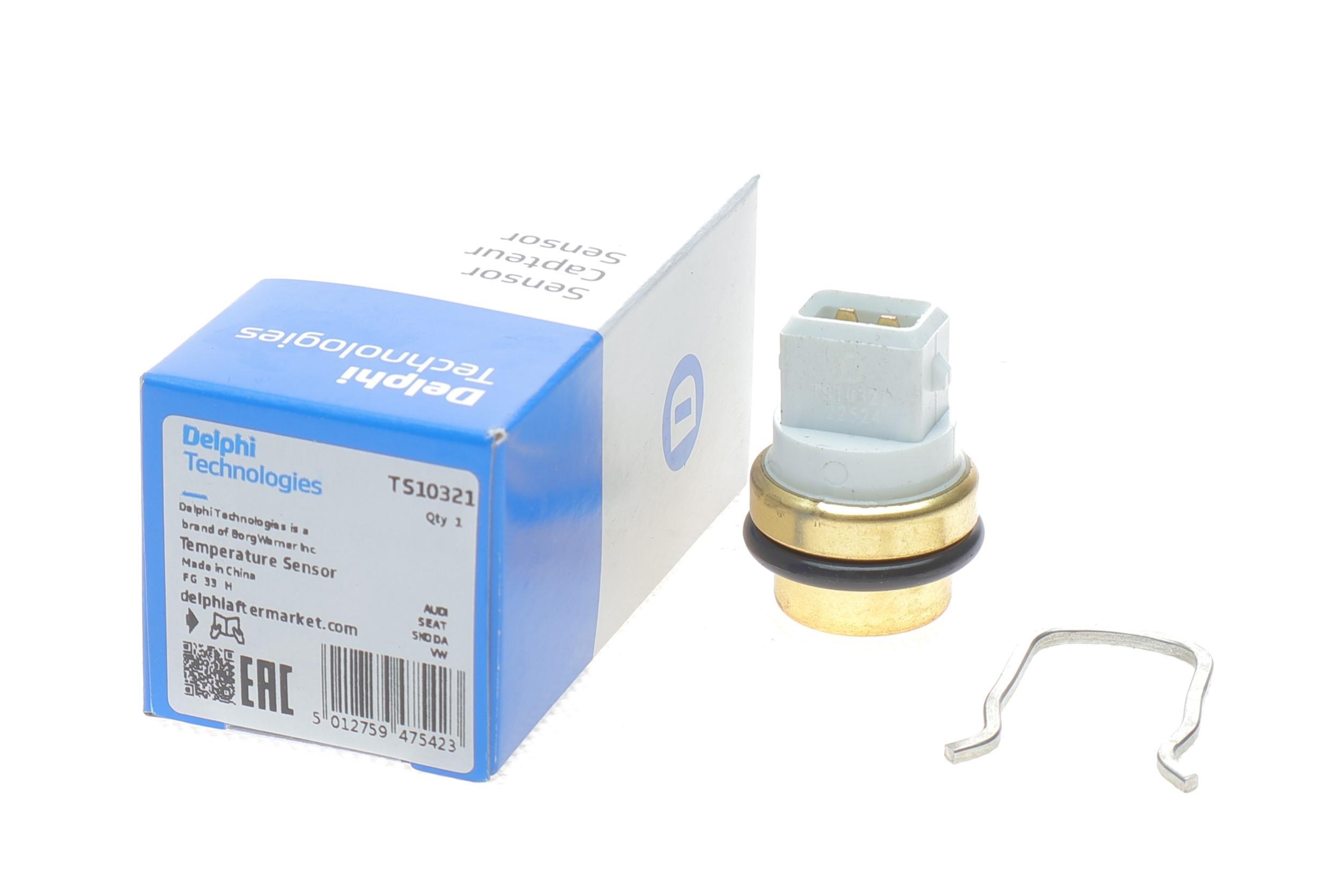 Датчик температури охолоджуючої рідини VW Caddy II 1.4-1.9TDi 95- (2 конт.)